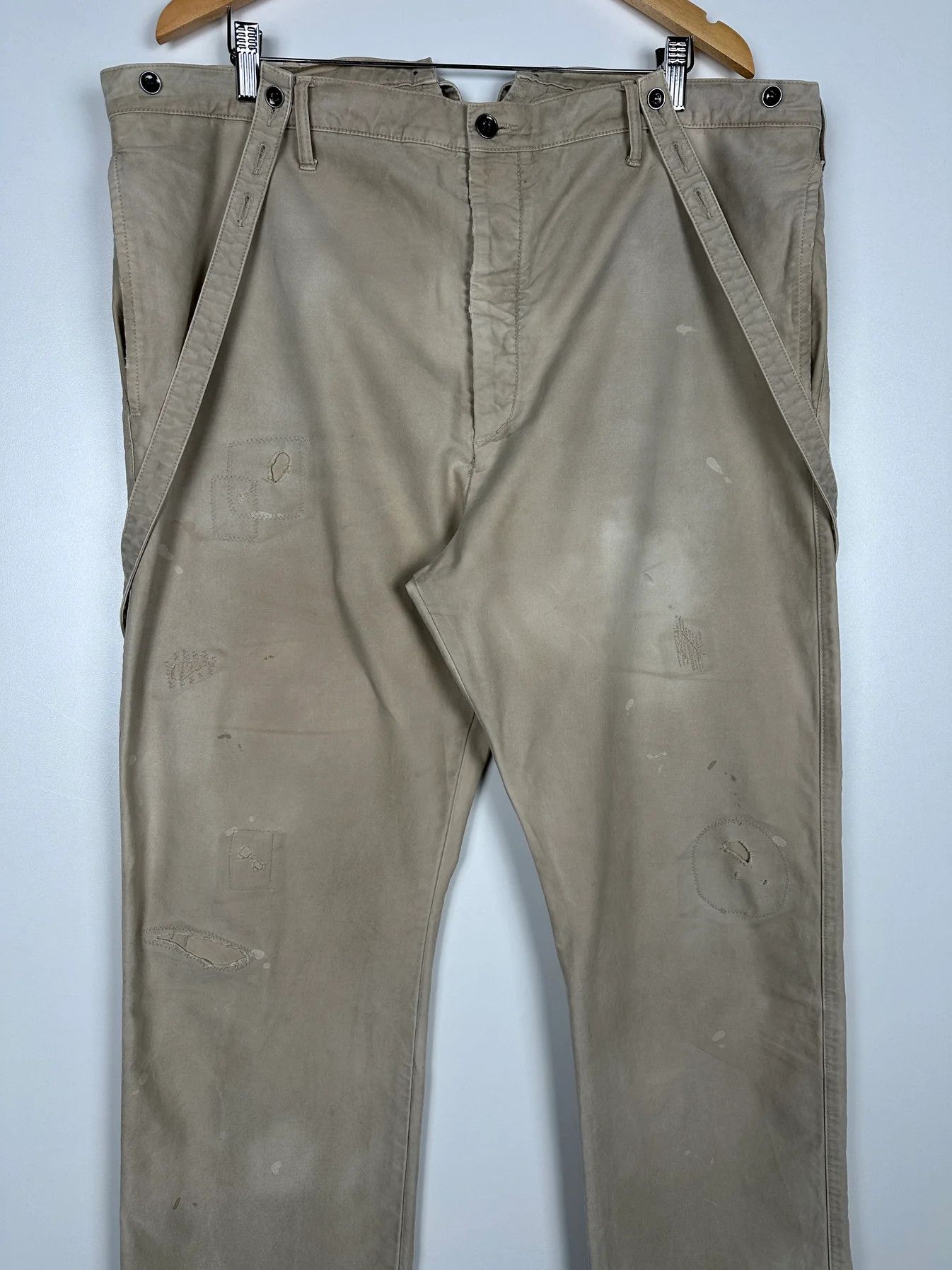 Visvim SS21 Travailler Braces Pants DMGD Size US 38 / EU 54 - 5 Thumbnail
