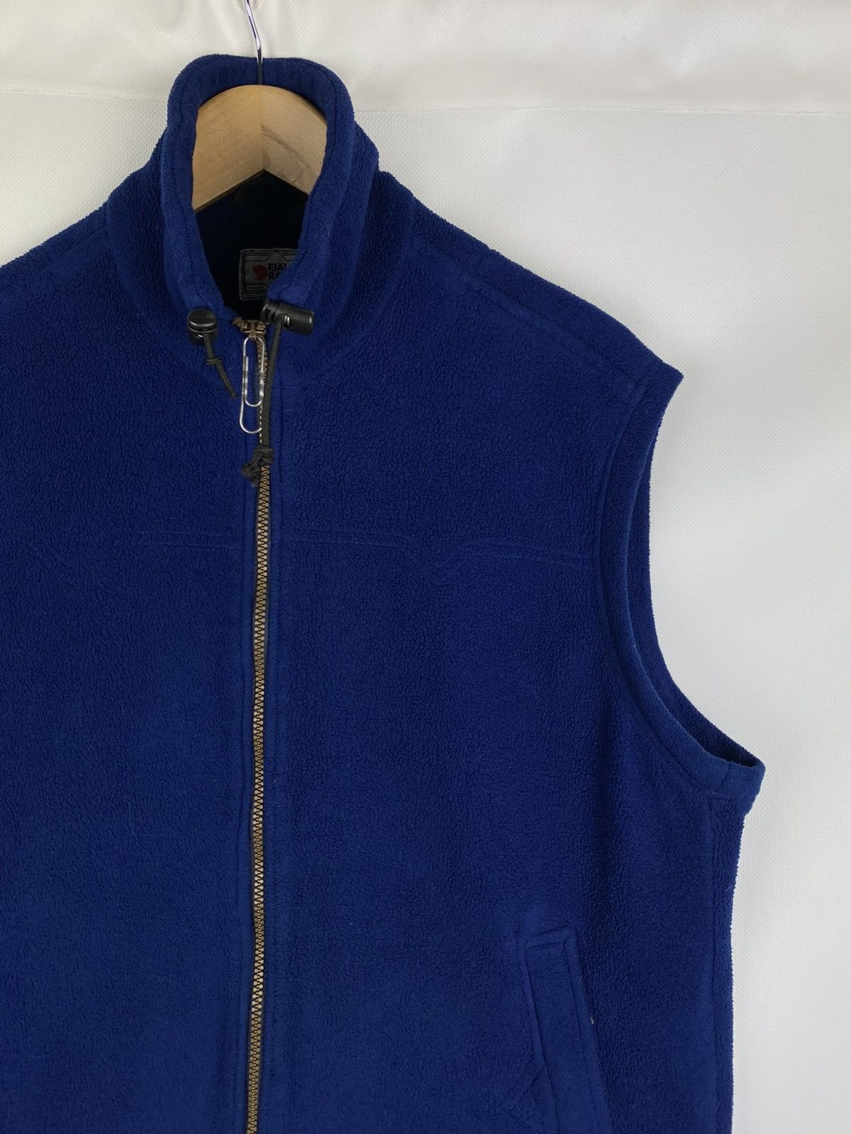 Fjallraven × Vintage Fjallraven Vintage Men’s Fleece Big Back Logo Vest Waistcoat Size US XL / EU 56 / 4 - 5 Thumbnail
