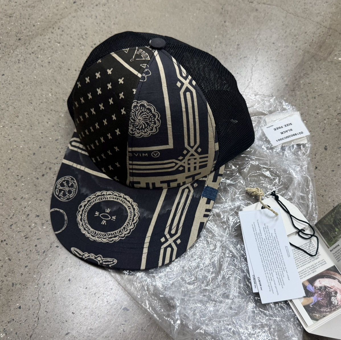 visvim ICT 19SS GOODYEAR CAP BANDANA 黒 Visvim Visvim - GOODYEAR Cap | Grailed