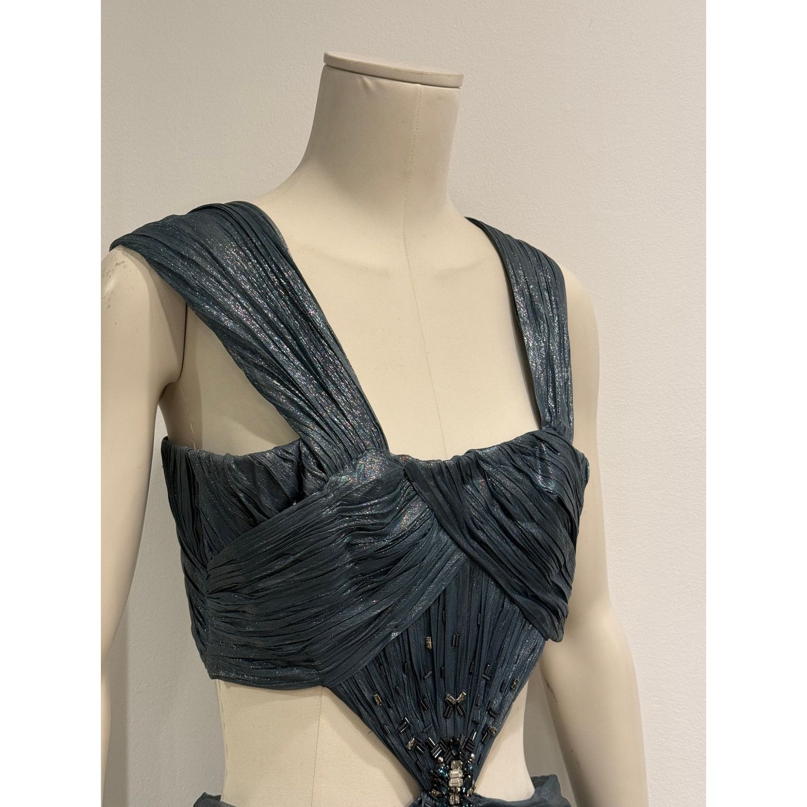 Roberto Cavalli 2012 Roberto Cavalli long evening dress Size M / US 6-8 / IT 42-44 - 5 Thumbnail