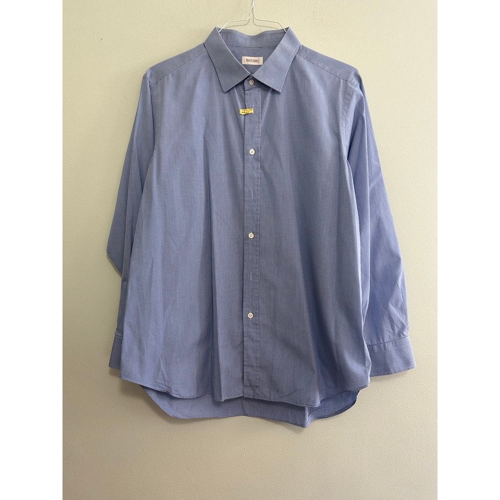 Ascot Chang Ascot Chang blue plaid button down size L Size US L / EU 52-54 / 3 - 2 Thumbnail