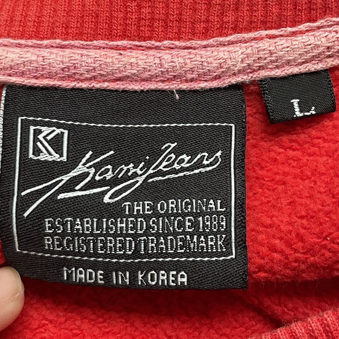 Karl Kani × Vintage Vintage Brand Kalkani Sweatshirt 2000s Size US L / EU 52-54 / 3 - 8 Thumbnail