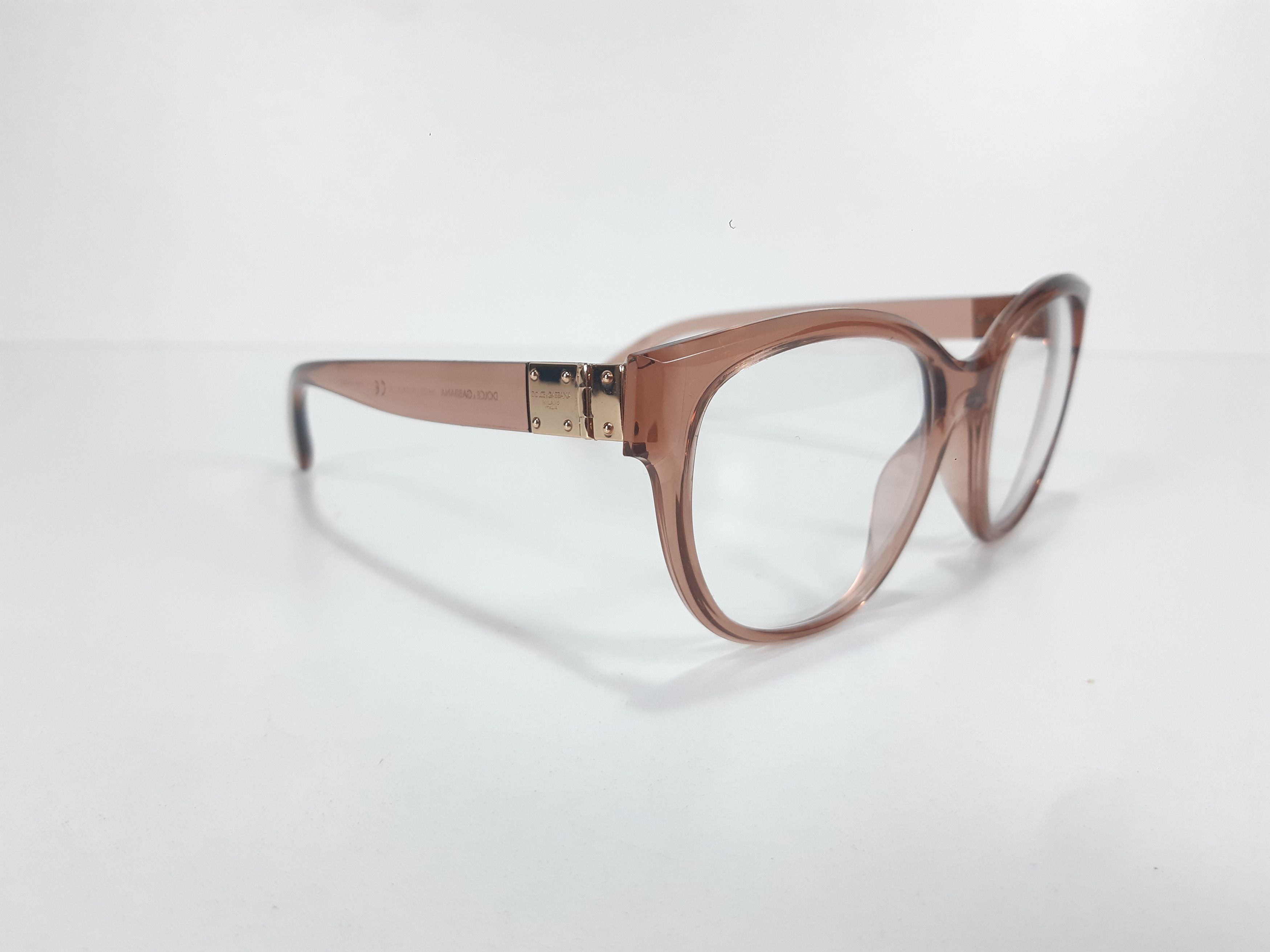 Dolce & Gabbana DOLCE GABBANA DG5040 3148 Italy Transparent Eyeglasses Frame Size ONE SIZE - 5 Thumbnail