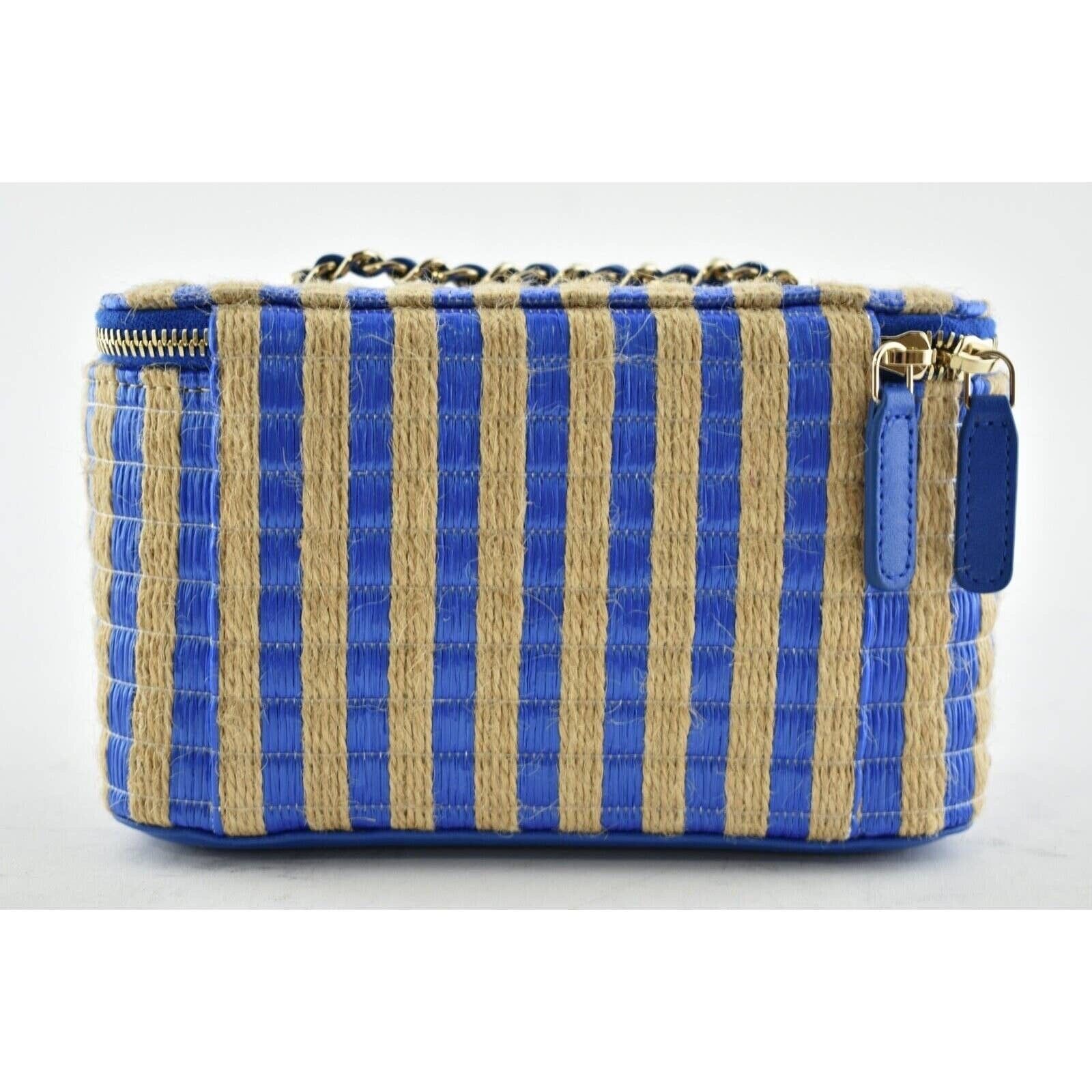 Chanel Chanel Raffia Small Vanity With Chain Shoulder Crossbody Bag Size ONE SIZE - 6 Thumbnail