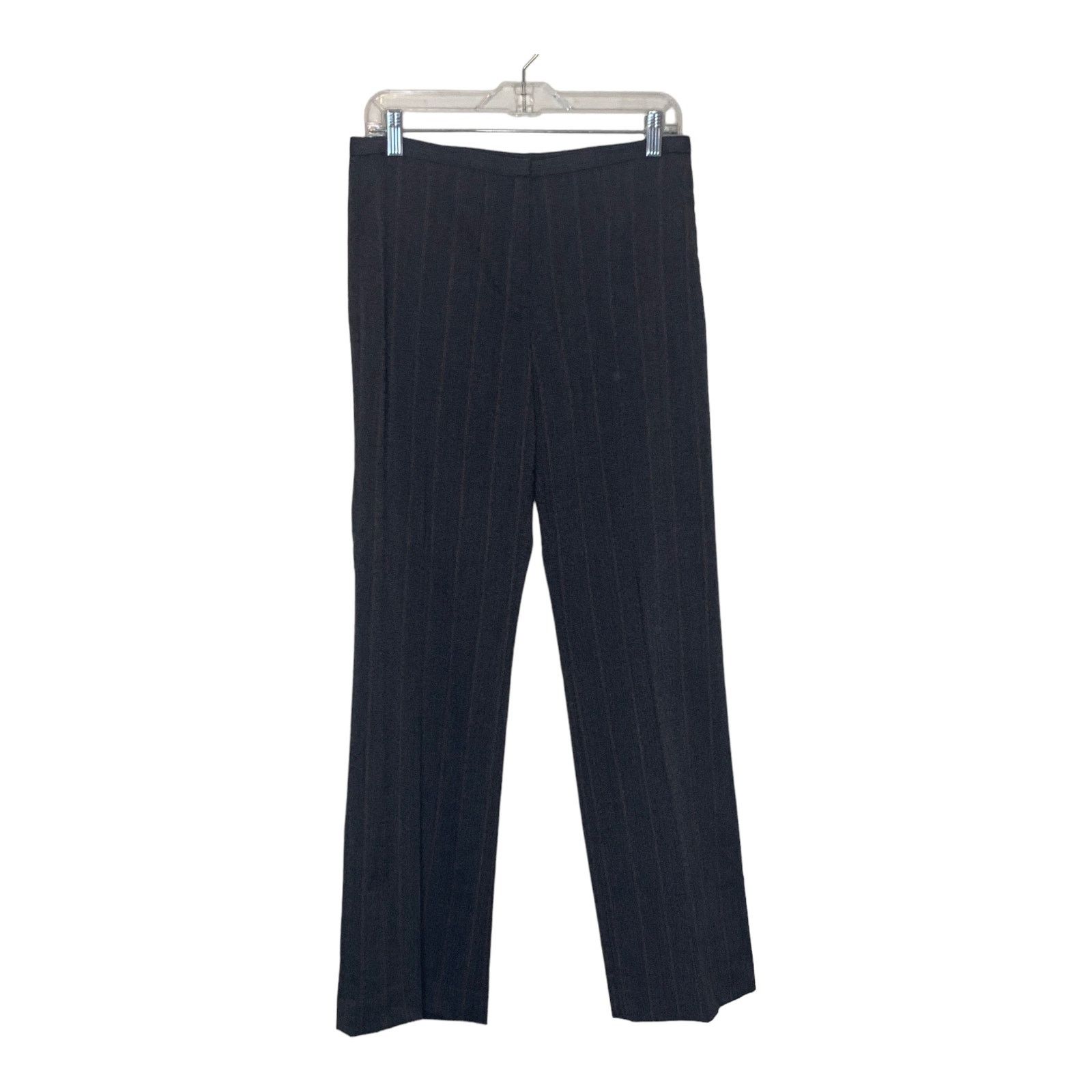 Calvin Klein Calvin Klein gray pinstripes dress pants size 6P Size 31" - 6 Thumbnail