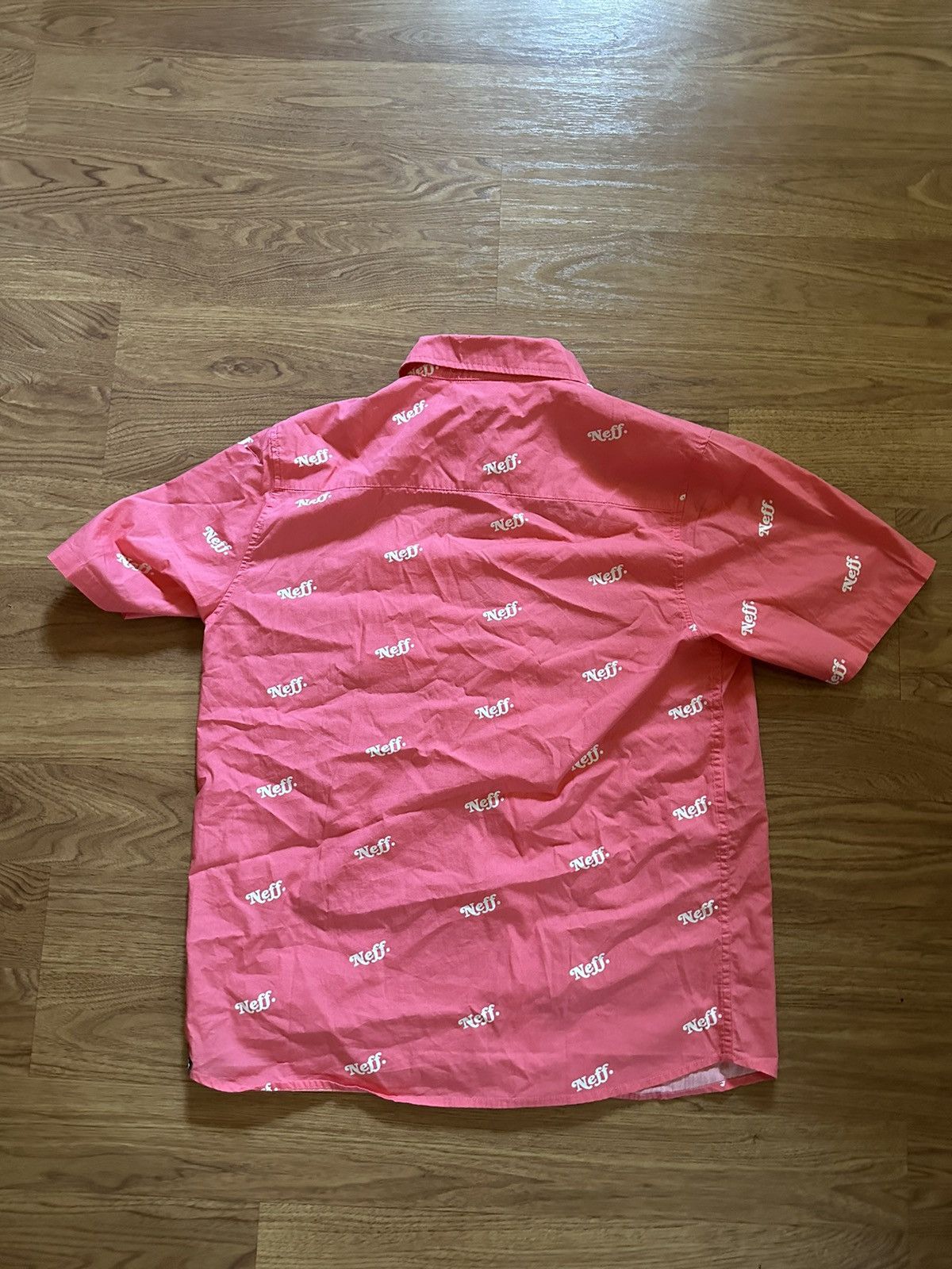NEFF × Vintage Pink Neff Shirt Button up Size US M / EU 48-50 / 2 - 2 Thumbnail
