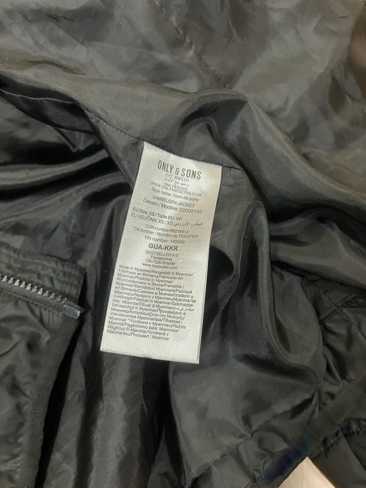 ONLY & SONS Only & Sons Nielsen Jacket size S Size US S / EU 44-46 / 1 - 6 Thumbnail