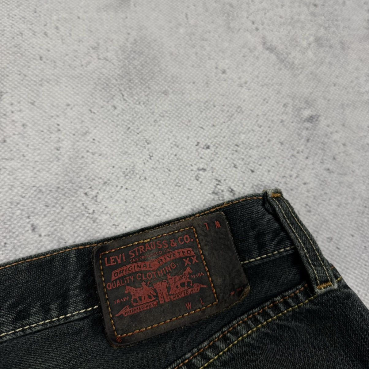 Japanese Brand × Levi's × Vintage Vintage Levi’s 501 Distressed Faded Grunge Avant Garde Jeans Size US 32 / EU 48 - 8 Thumbnail