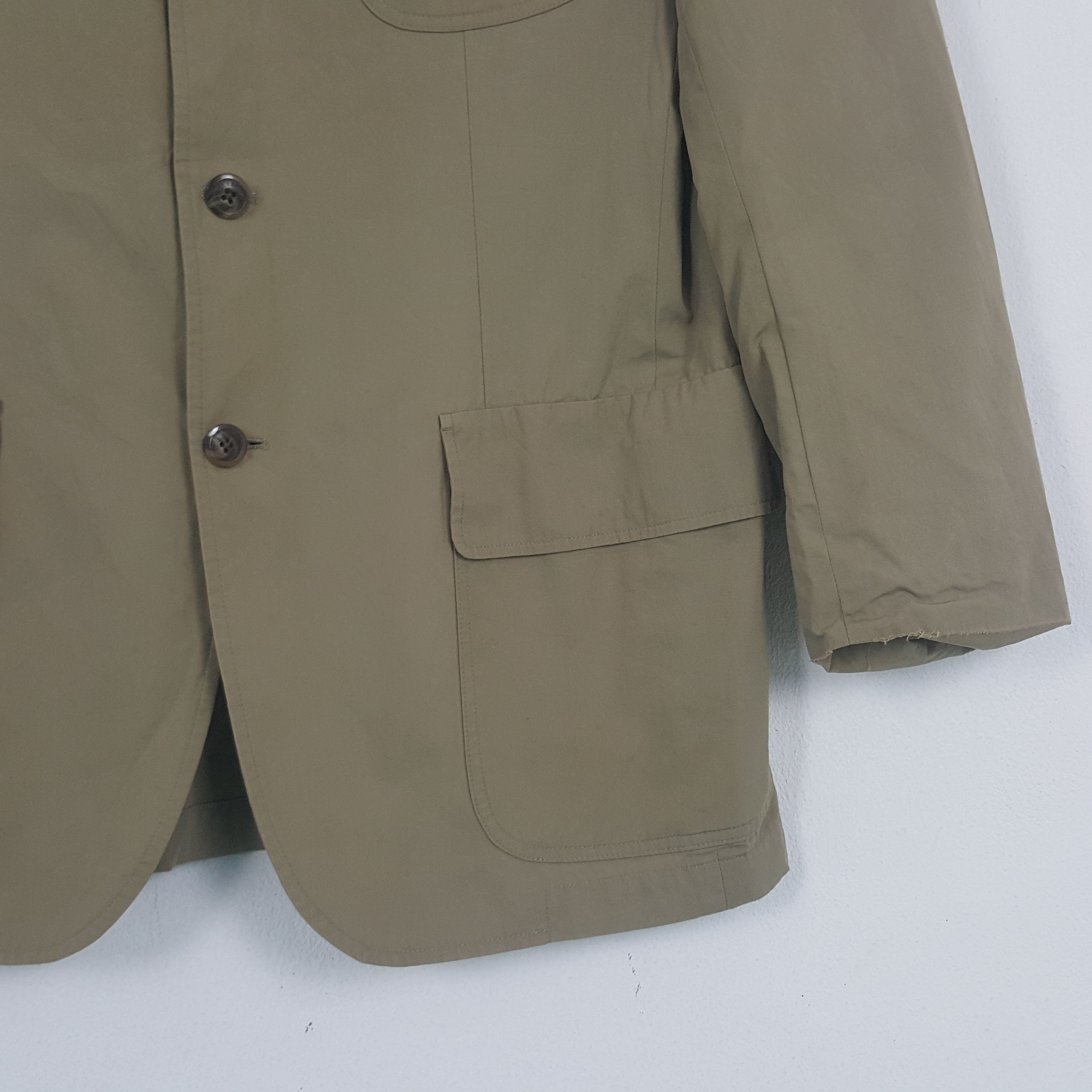 Burberry × Vintage Vintage Burberry London Custom Spell Out Blazer Jacket Size 38S - 4 Thumbnail