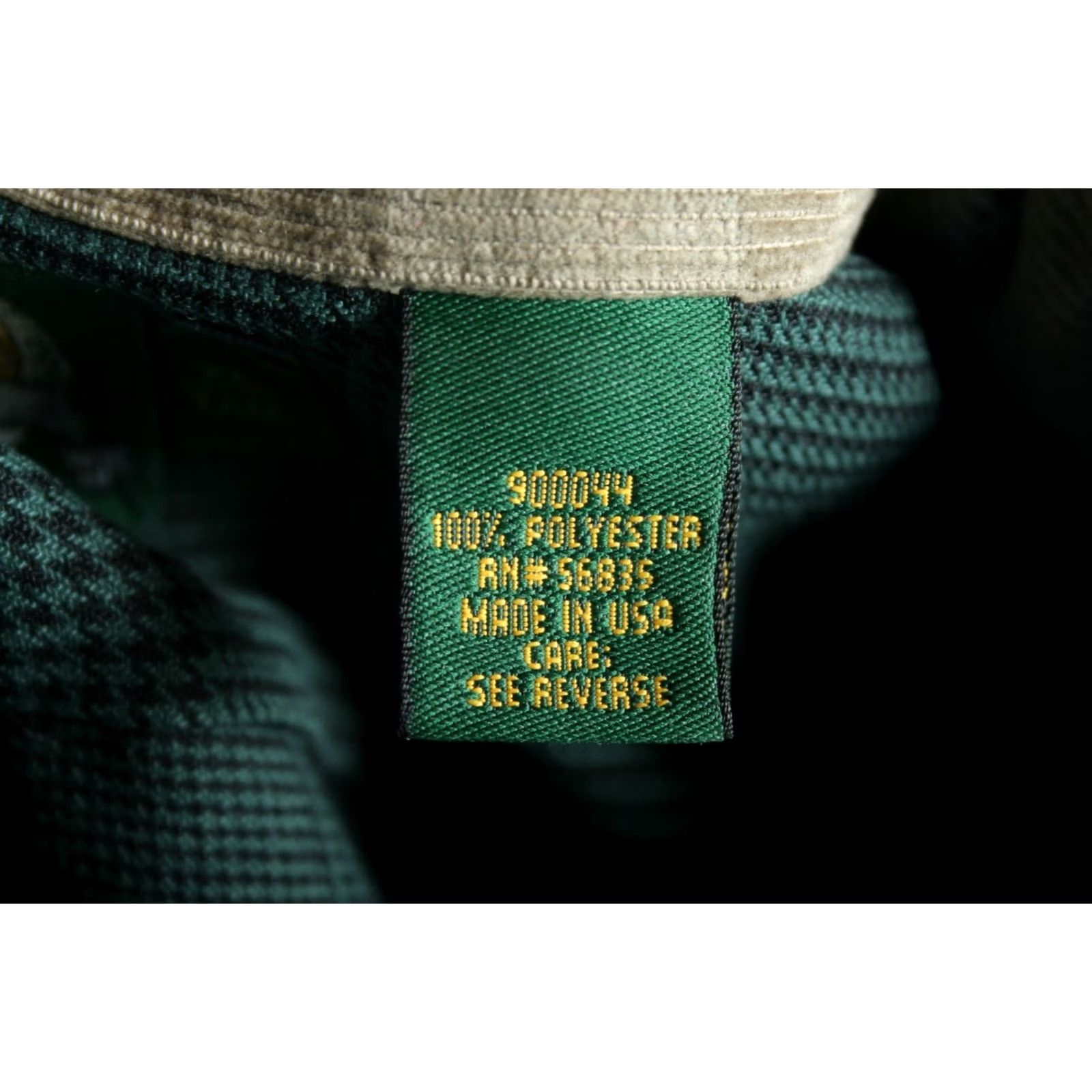 Vintage VINTAGE CABELA'S Green Houndstooth Plaid Heavy Polyester Guide Shirt Sz XLT Men Button-Up Long Sleeve Size US XL / EU 56 / 4 - 8 Thumbnail