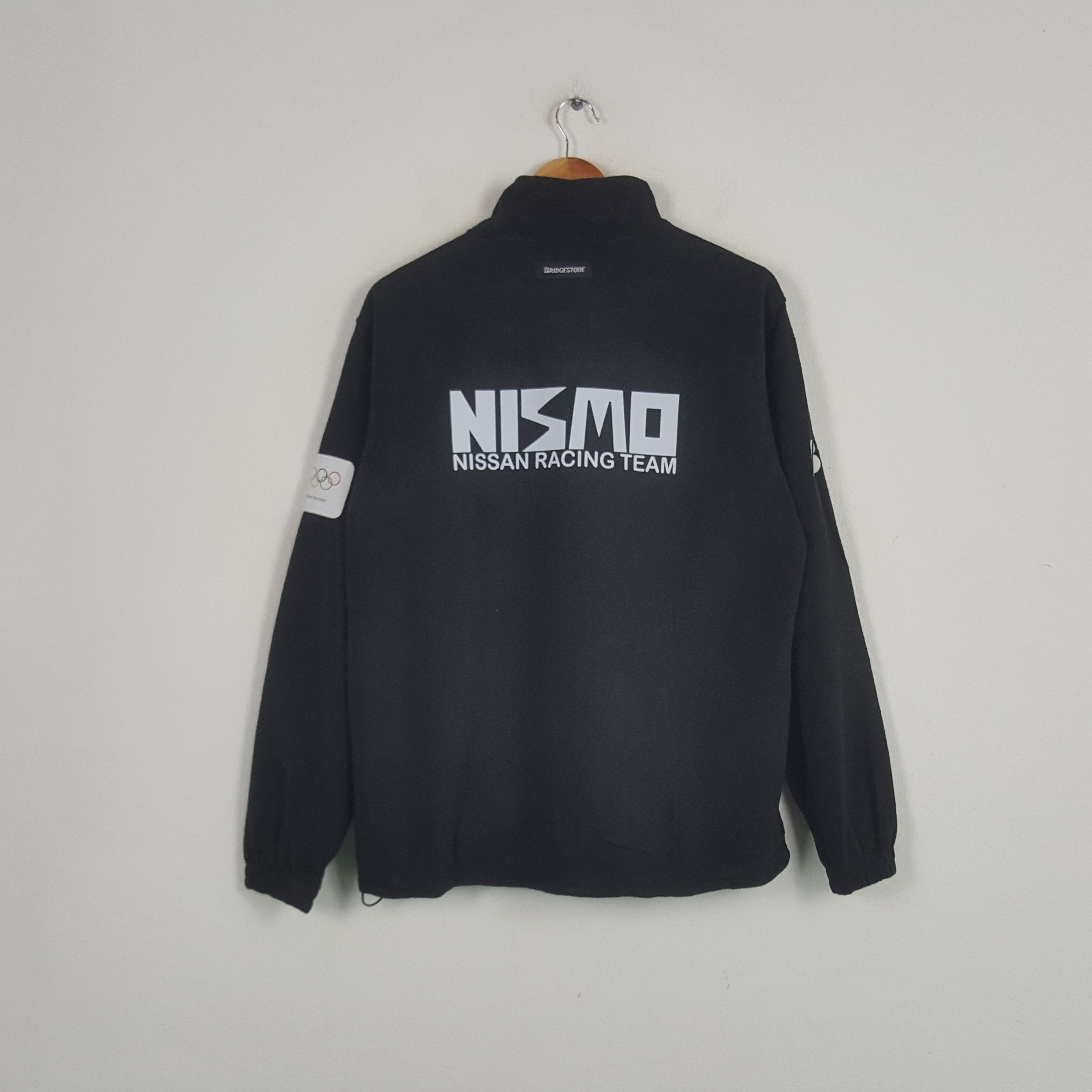 Japanese Brand × Vintage Vintage Bridgestone VRX2 Nismo Nissan Racing Custom Jacket Size US L / EU 52-54 / 3 - 1 Thumbnail