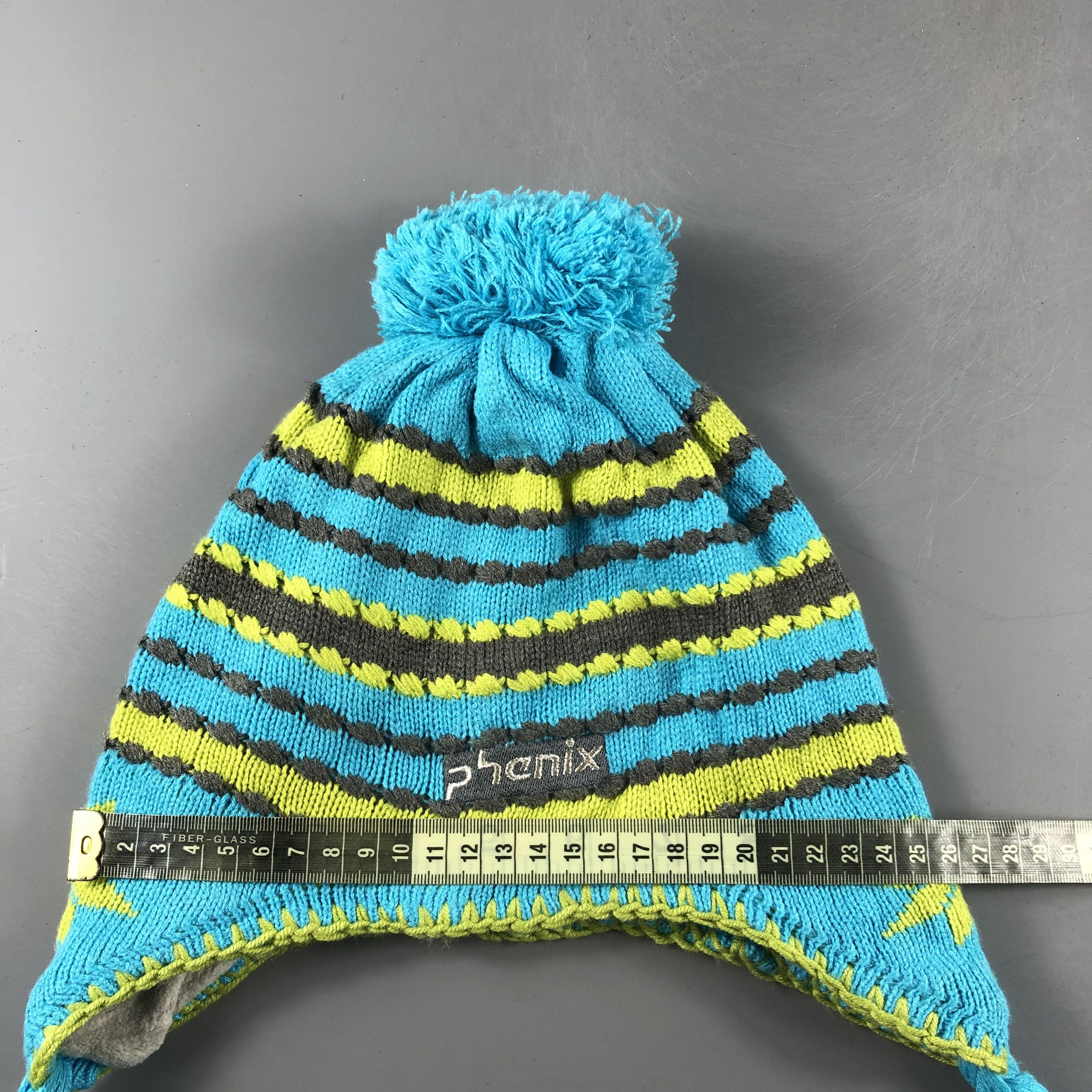 Phenix × Vintage Ear Flap Hat Phenix Beanie Snow Hat Snow Cap -D146 Size ONE SIZE - 3 Thumbnail