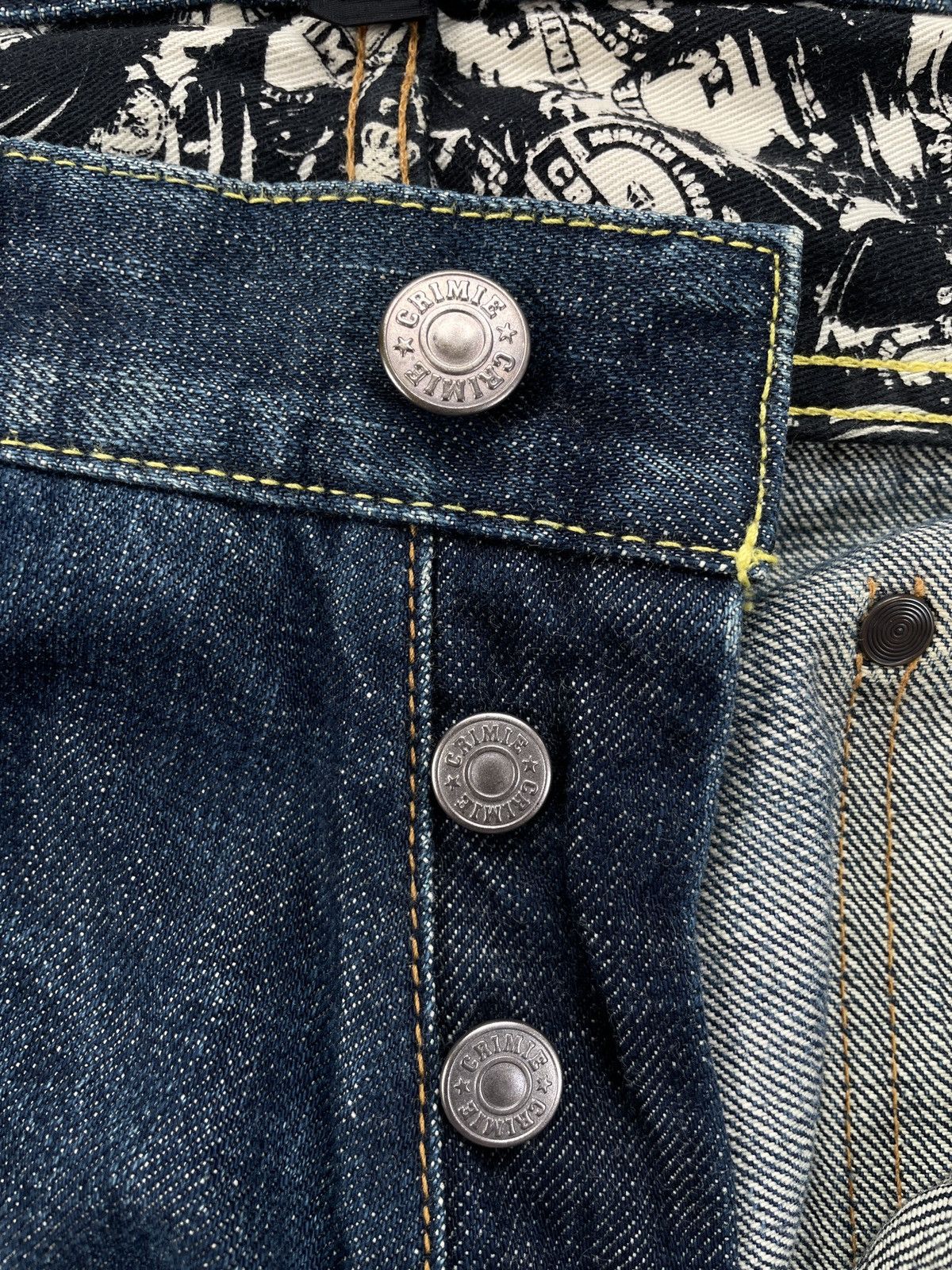 Designer × Japanese Brand × Salvage Crimie Red Selvedge Jeans (P63) Size US 33 - 8 Thumbnail