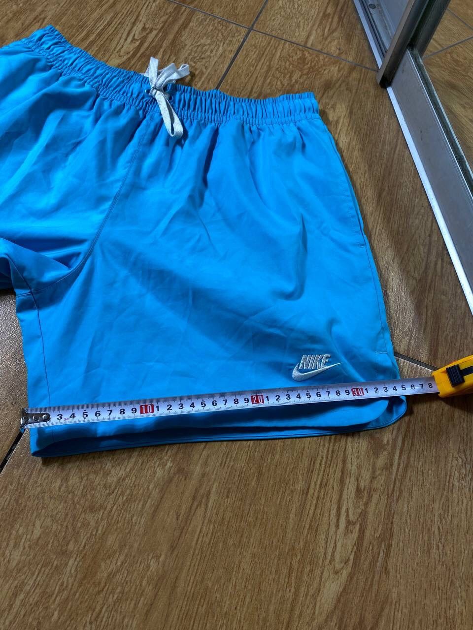 Nike × Vintage Man Nike Nylon Shorts Vintage Mini Logo Streetwear Drill Size US 34 / EU 50 - 13 Thumbnail