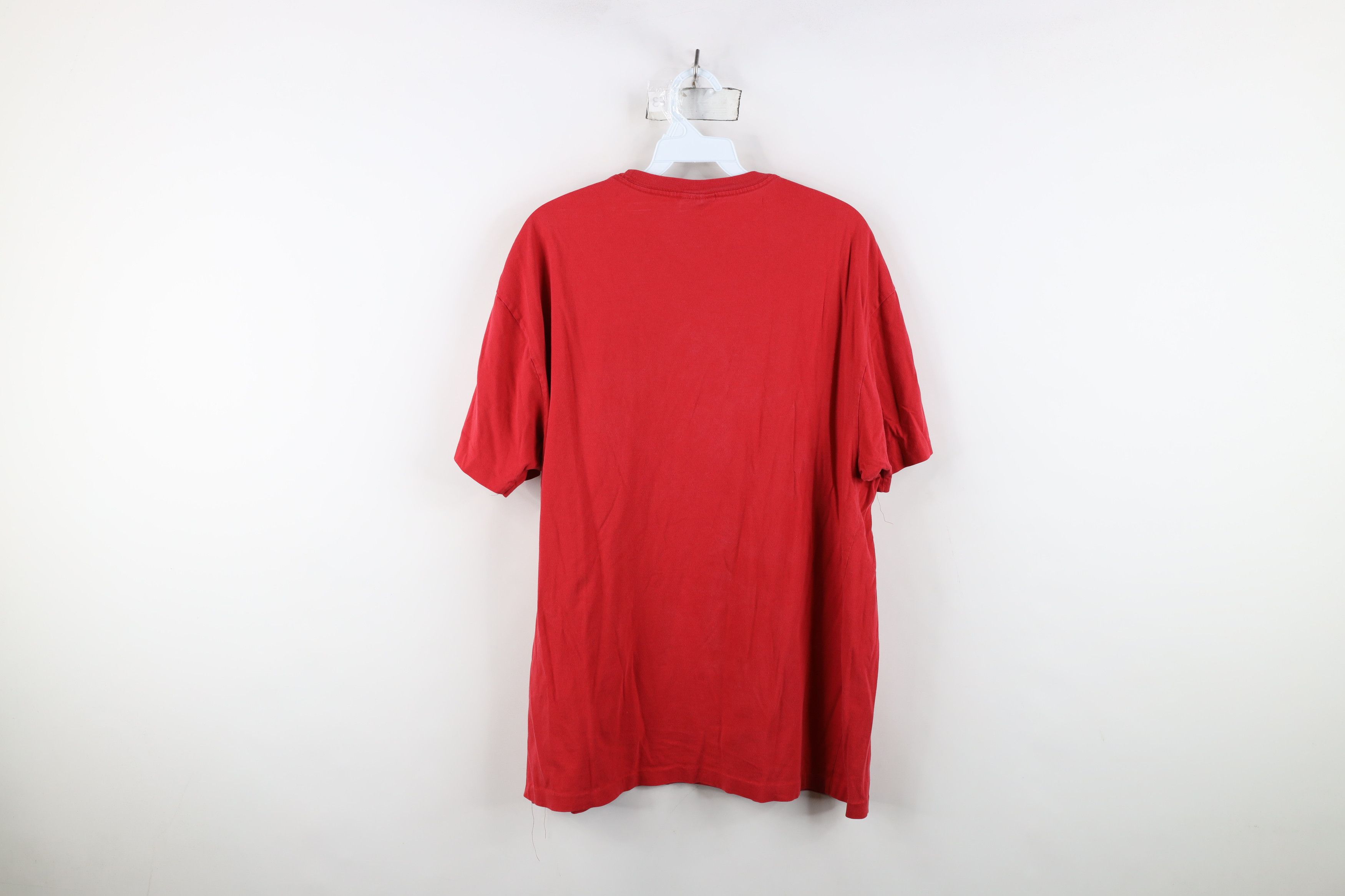 Ralph Lauren Vintage 90s Ralph Lauren Pocket T-Shirt Red Cotton USA Size US M / EU 48-50 / 2 - 13 Thumbnail