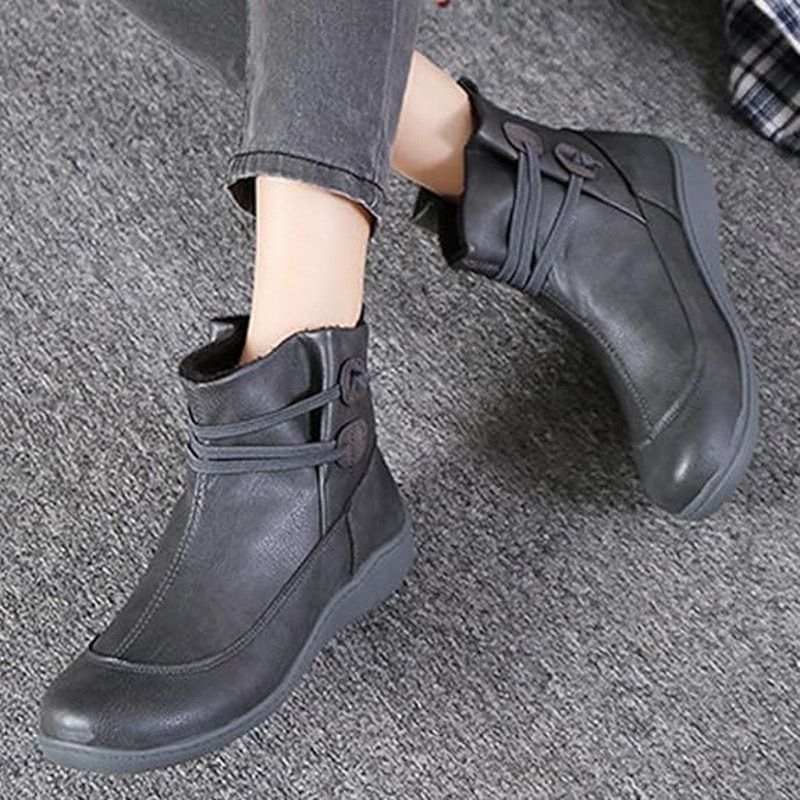 Other Ankle Boots Round Toe Casual Comfortable Lightweight Size US 6.5 / IT 36.5 - 7 Thumbnail