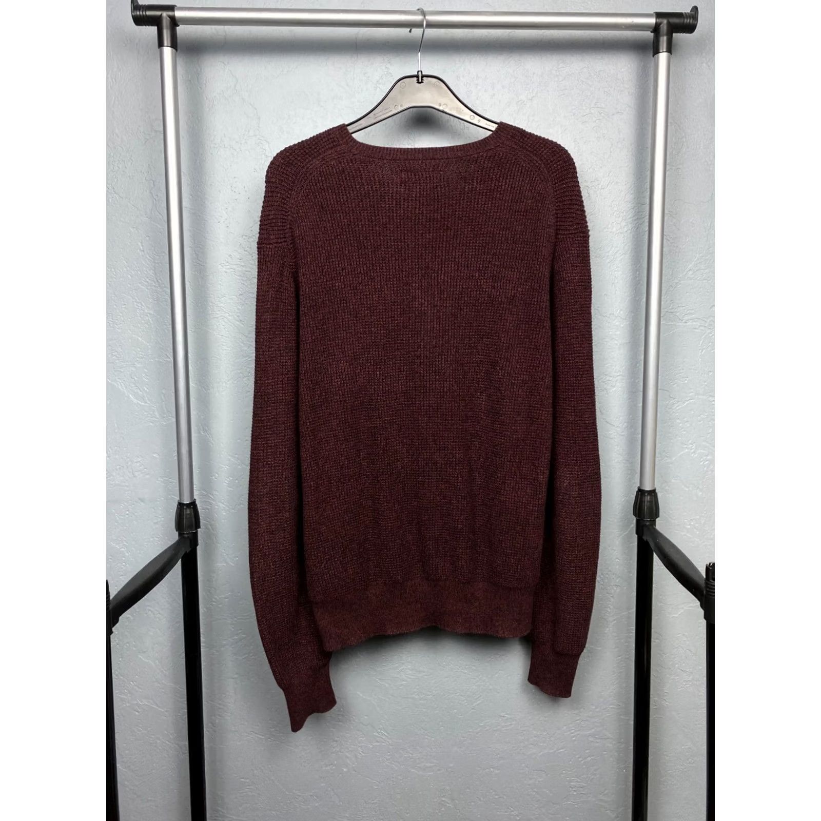 Allsaints Allsaints Rias Crew Neck Mens Knit Sweater M Multicolor Cotton Knit Logo Pullover 90s Style Mens Size US M / EU 48-50 / 2 - 5 Thumbnail