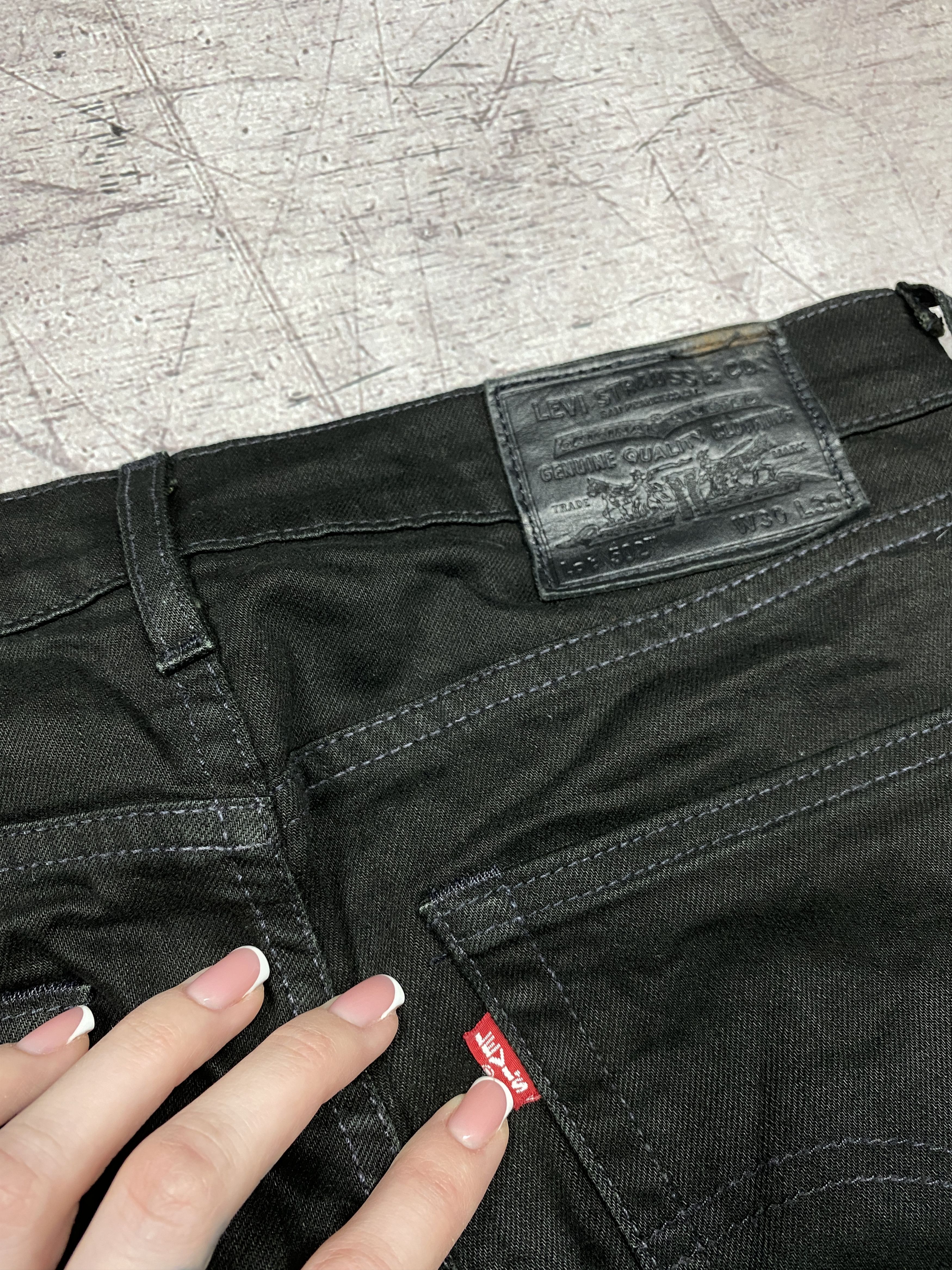 Levi's × Vintage Levis 502 Vintage Mens Denim Pants Y2K Jeans Size US 30 / EU 46 - 2 Thumbnail
