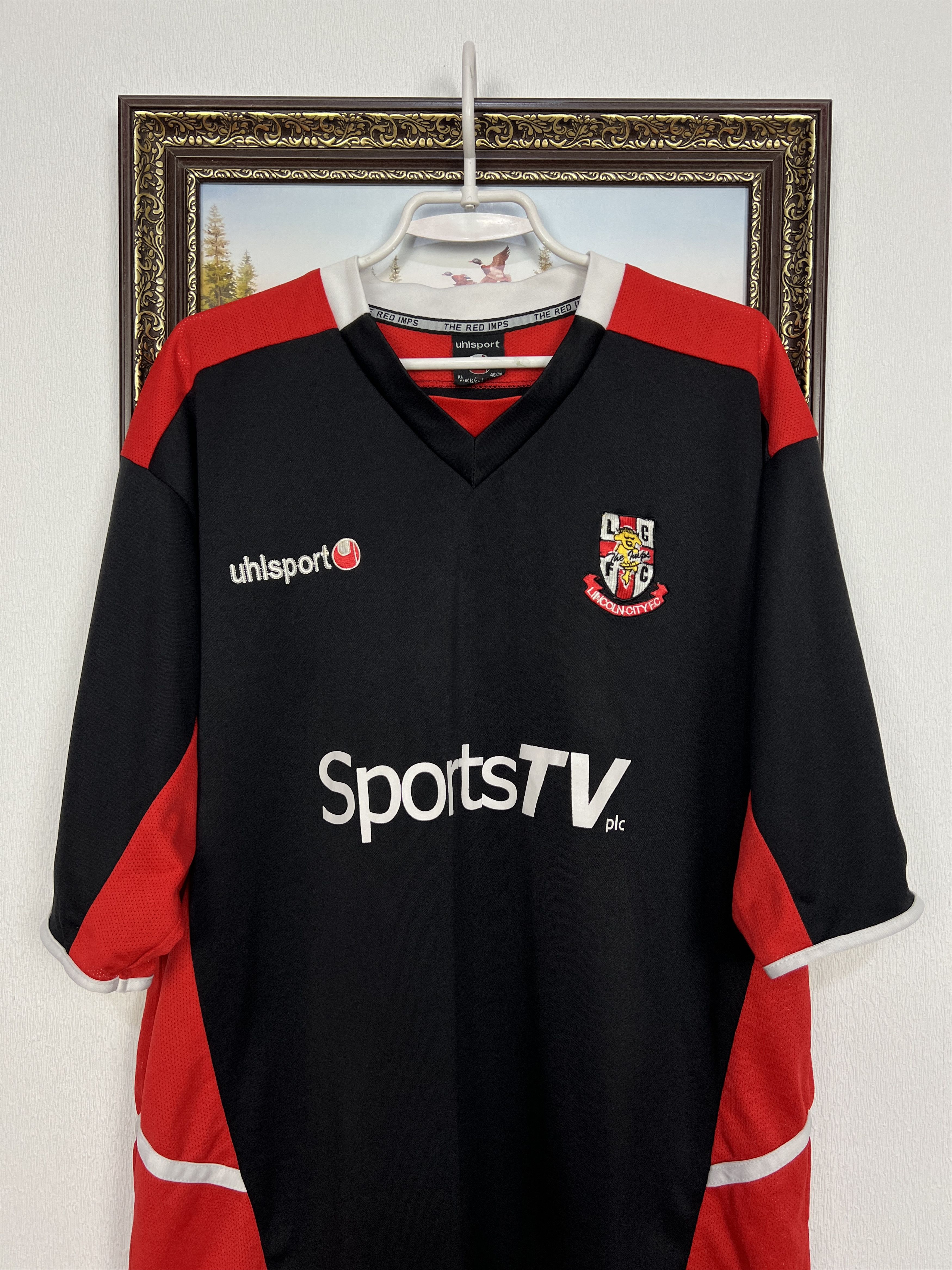 Vintage Lincoln City Away football shirt 2006 Soccer Jersey Mens Size US XL / EU 56 / 4 - 2 Thumbnail