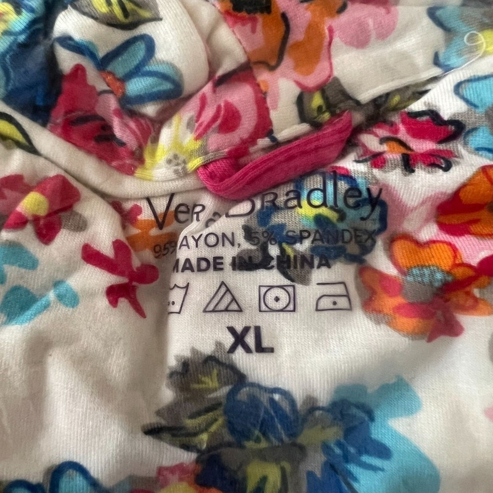 Vera Bradley VERA BRADLEY Pretty Posies Heather Wrap Robe w/ Tags, XL Size ONE SIZE - 9 Thumbnail