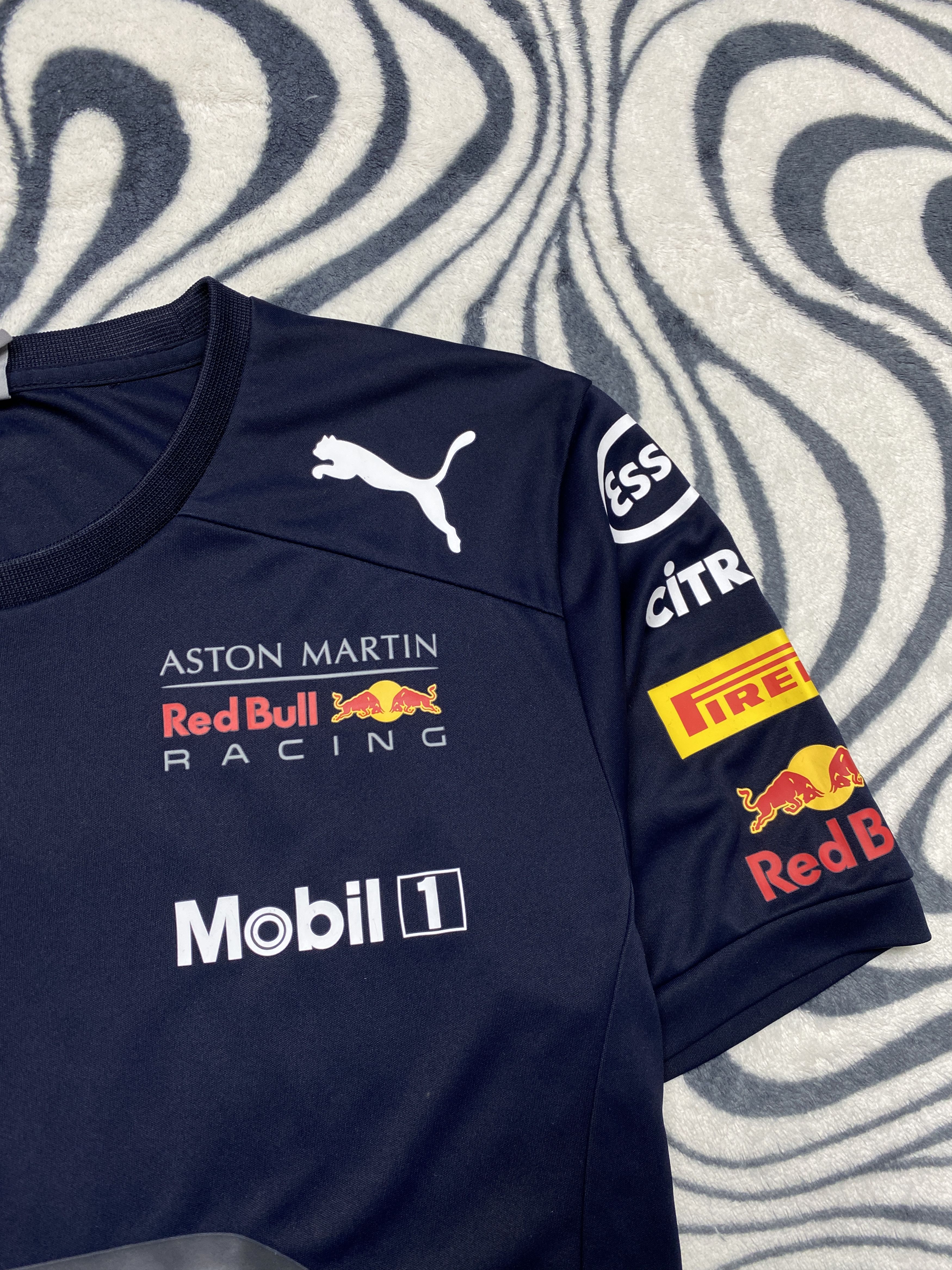 Puma × Red Bull Puma Red Bull Racing Aston Martin Mens Polo Shirt Size US S / EU 44-46 / 1 - 4 Thumbnail