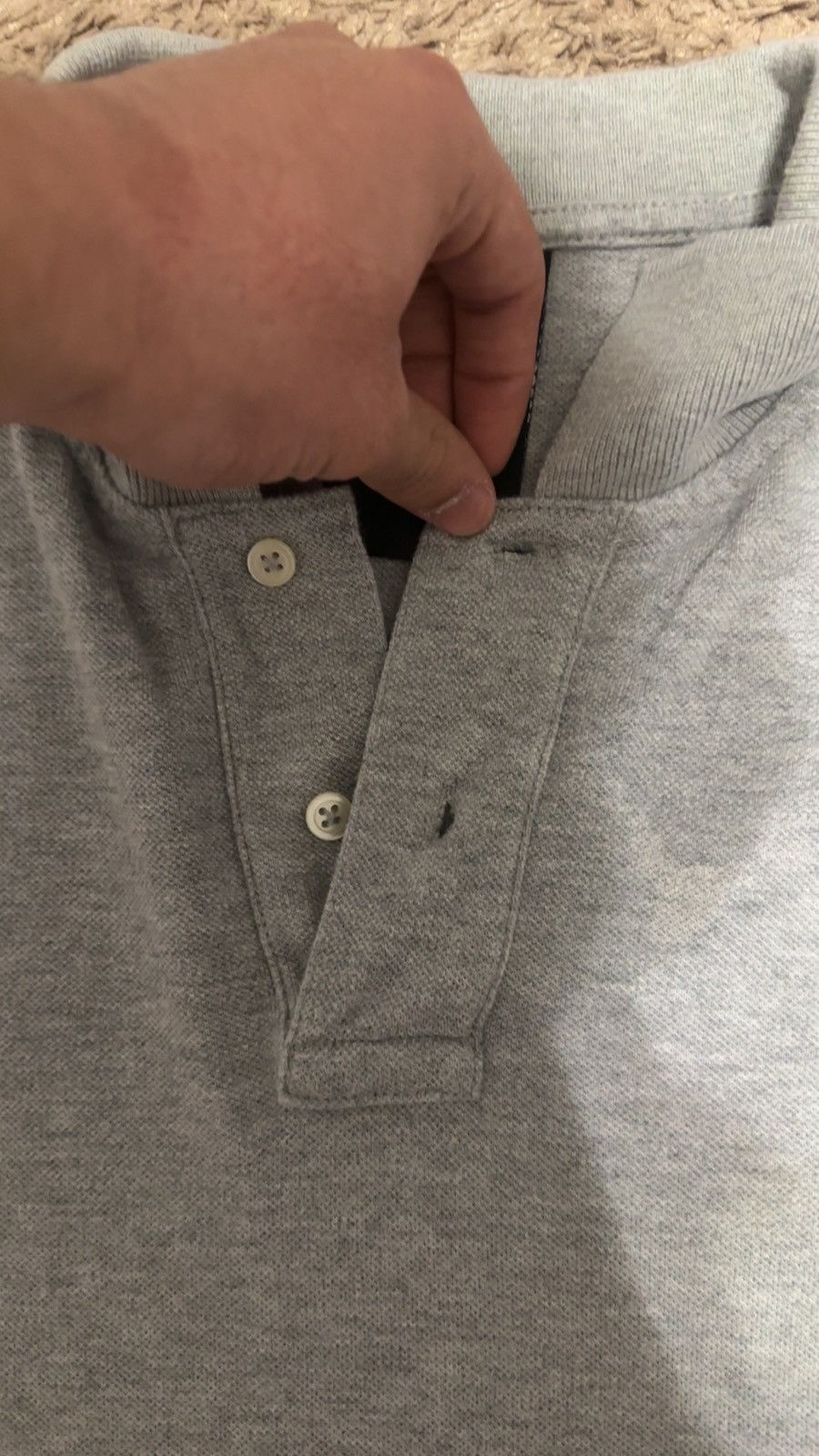 Polo Ralph Lauren Polo Ralph Lauren grey vintage polo shirt used Size Medium Size US M / EU 48-50 / 2 - 3 Thumbnail