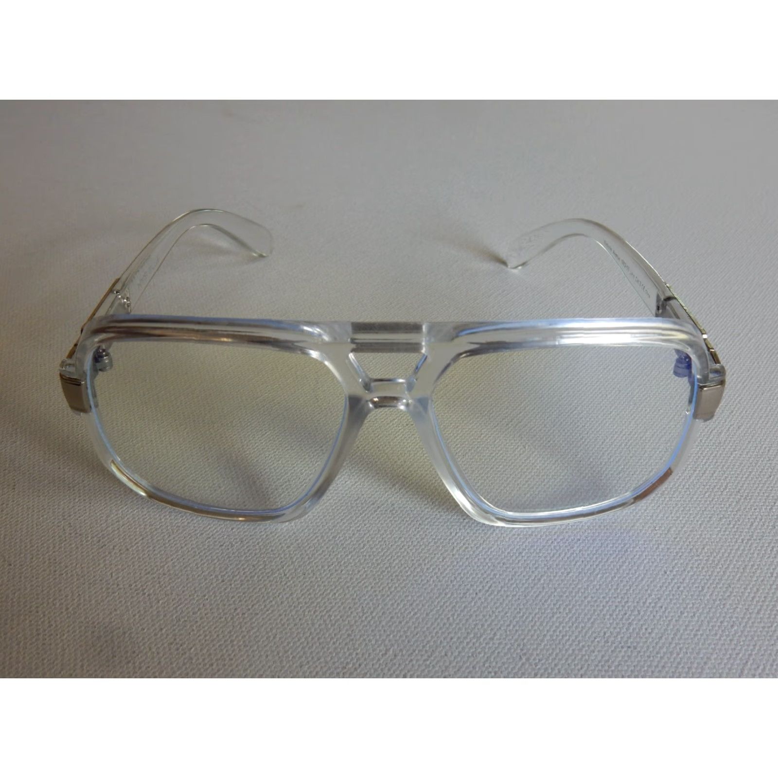 Avenue VINTAGE NYS Women Sunglasses Webster Avenue 1982-99 Clear Lens Clear Frame Size ONE SIZE - 2 Thumbnail