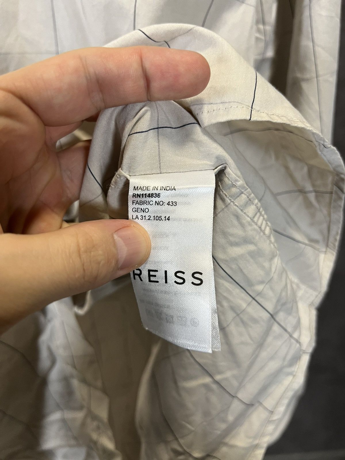 Reiss Reiss designer shirt Size US M / EU 48-50 / 2 - 5 Thumbnail