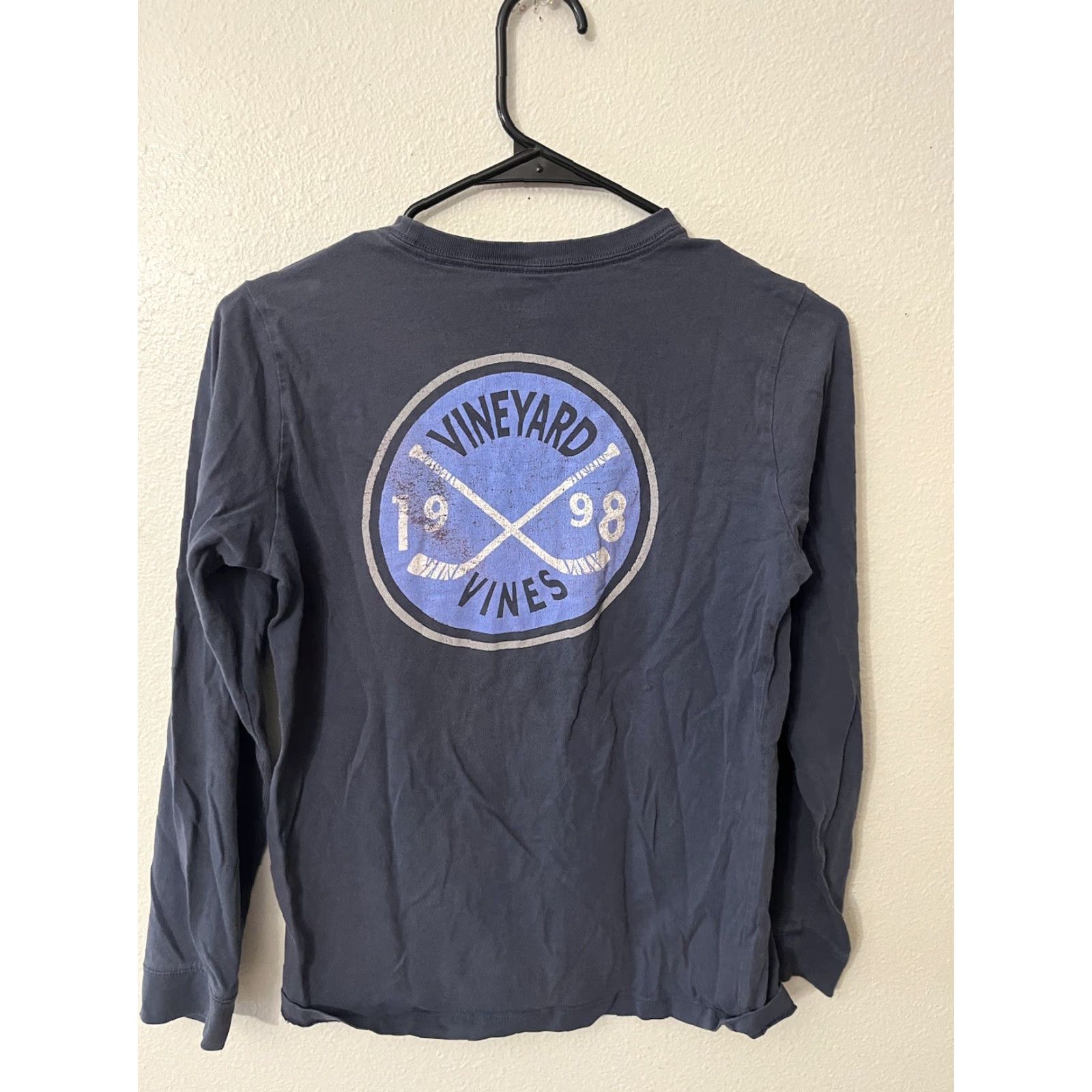 Vineyard Vines VINTAGE Vineyard Vines Logo Long Sleeve Shirt Men’s Medium Blue Logo Mens Size US M / EU 48-50 / 2 - 3 Thumbnail