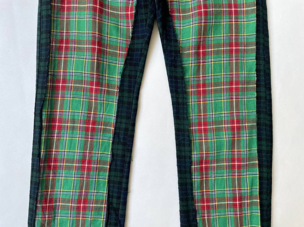 Comme des Garcons ‘Reworked Tartan Panelled’ Wool Trousers Size US 34 / EU 50 - 7 Thumbnail