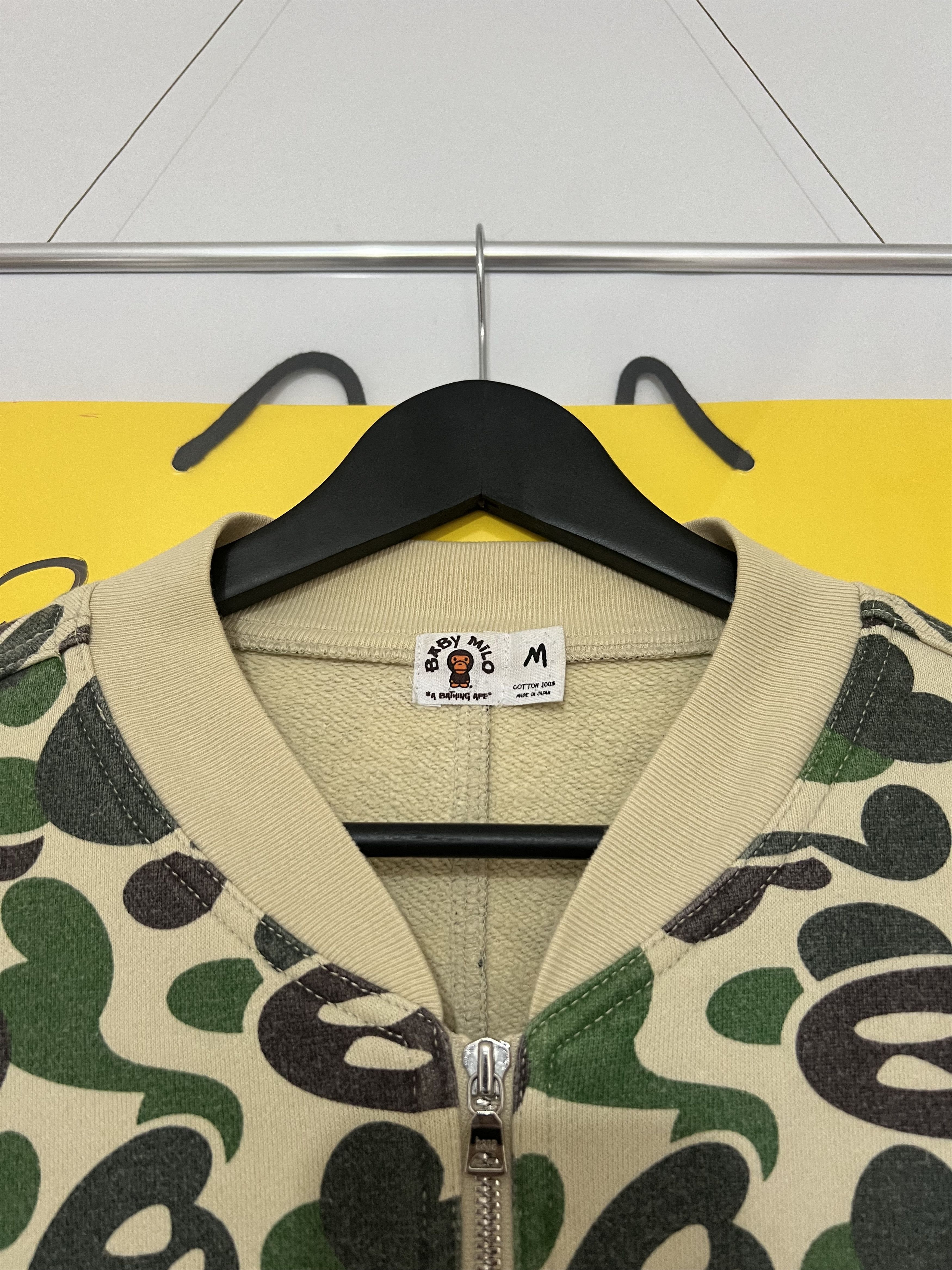 Bape Baby Milo ABC Camo Sweat Jacket Size US M / EU 48-50 / 2 - 3 Thumbnail