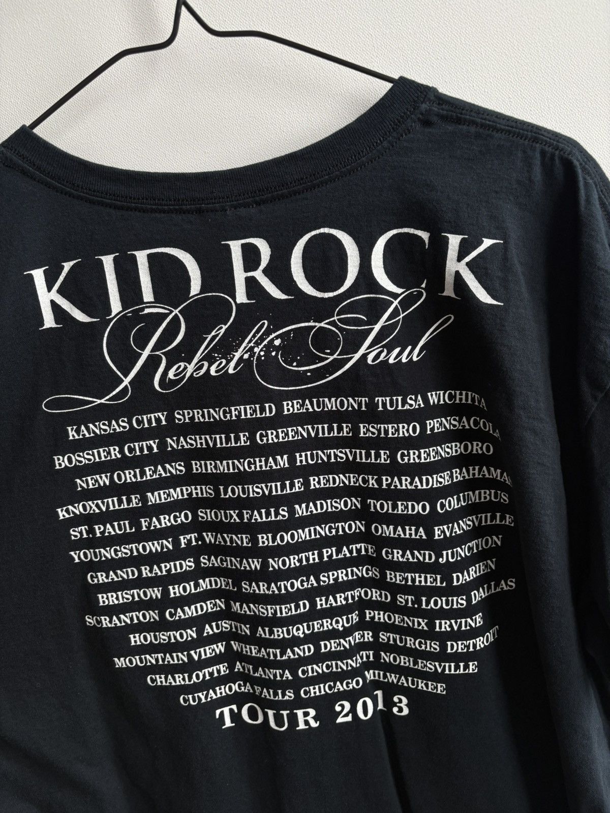 Band Tees Kid Rock Rebel Soul Tour Rock Band T-shirt Size US XXL / EU 58 / 5 - 7 Thumbnail