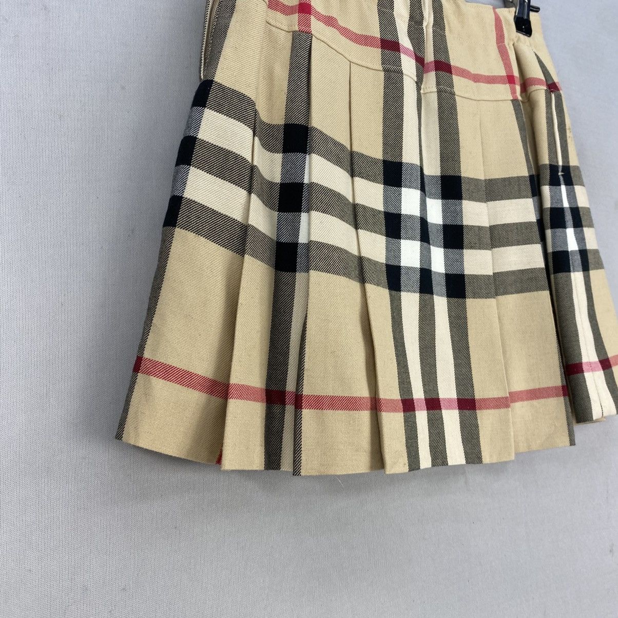 Burberry Burberry London Nova Check Pleated Mini Skirt Size 23" - 6 Thumbnail