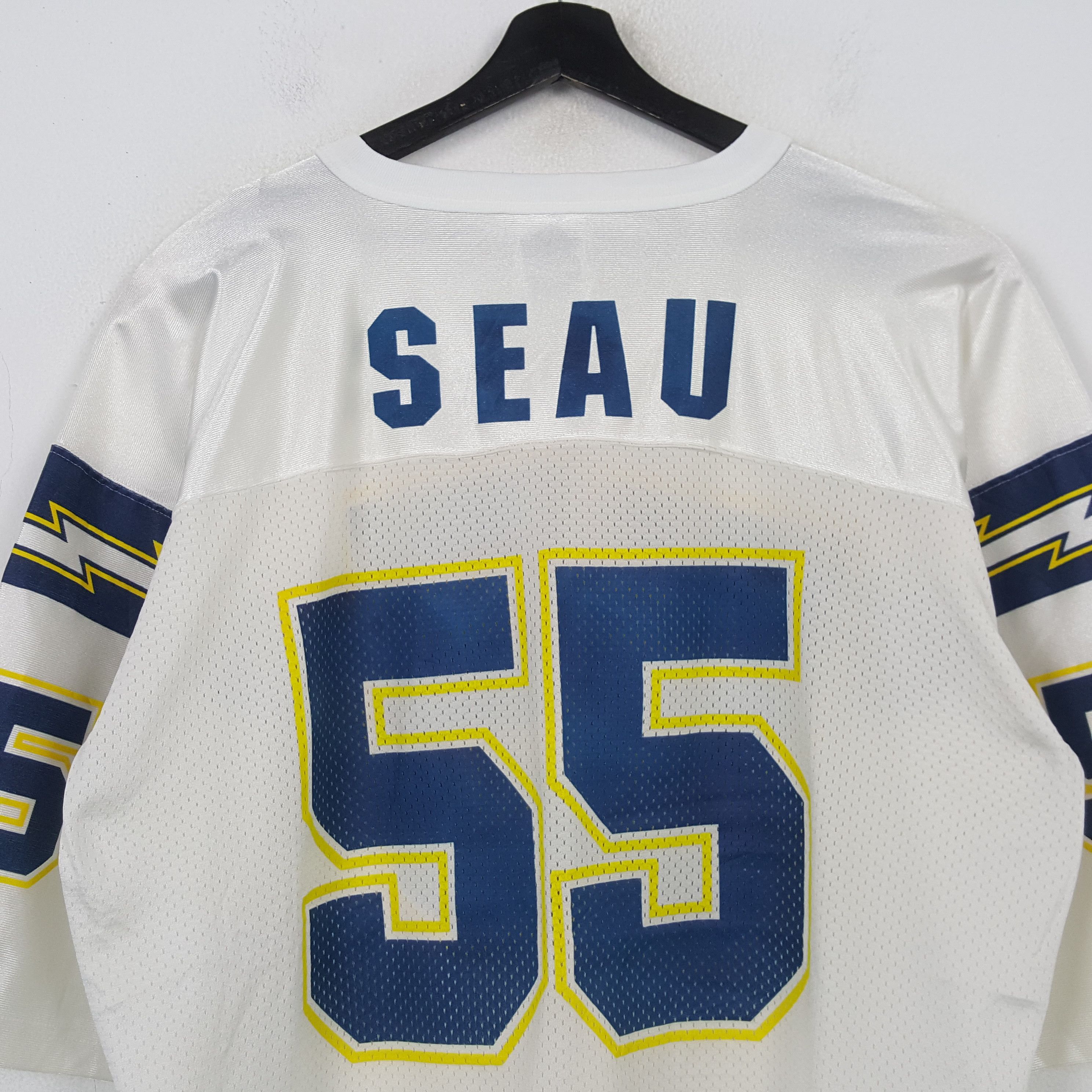 NFL Junior Seau American Football Player NFL Jersey RR26 Size US XXL / EU 58 / 5 - 2 Thumbnail