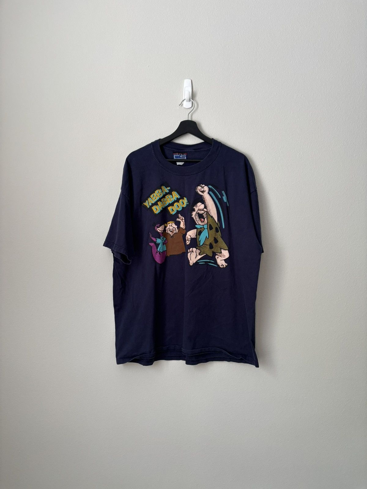Vintage 90s Flinstones Yabba Dabba Doo Shirt Size US XXL / EU 58 / 5 - 2 Thumbnail