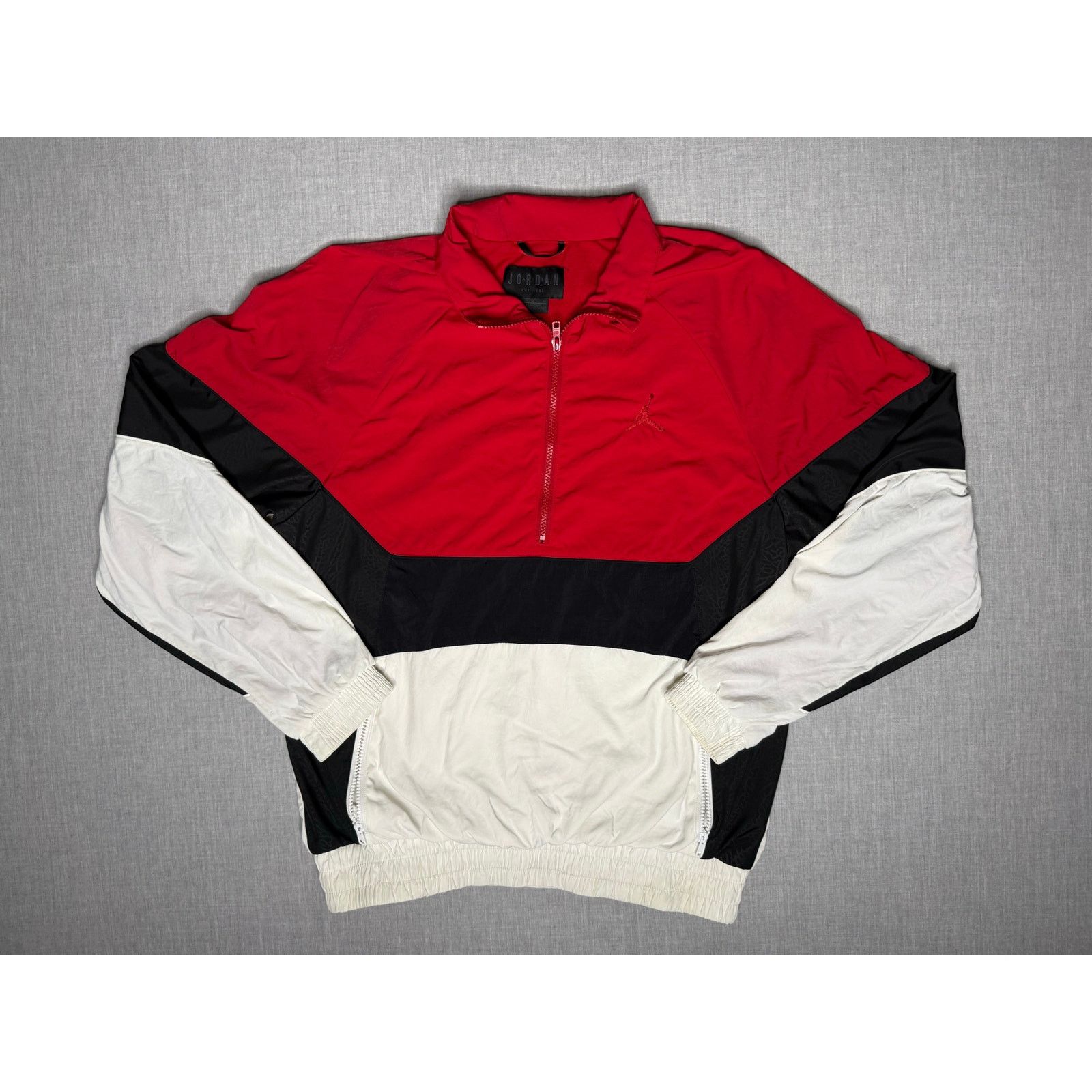 Jordan Brand Air Jordan Retro 3 Half Zip Windbreaker Jacket Medium Size US M / EU 48-50 / 2 - 1 Thumbnail