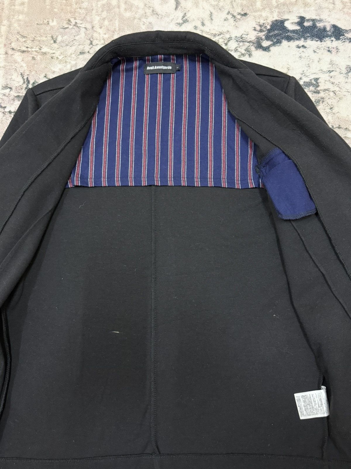 Japanese Brand Avail AvantGarde Casual Blazers Jacket Double Blend Size 38S - 5 Thumbnail