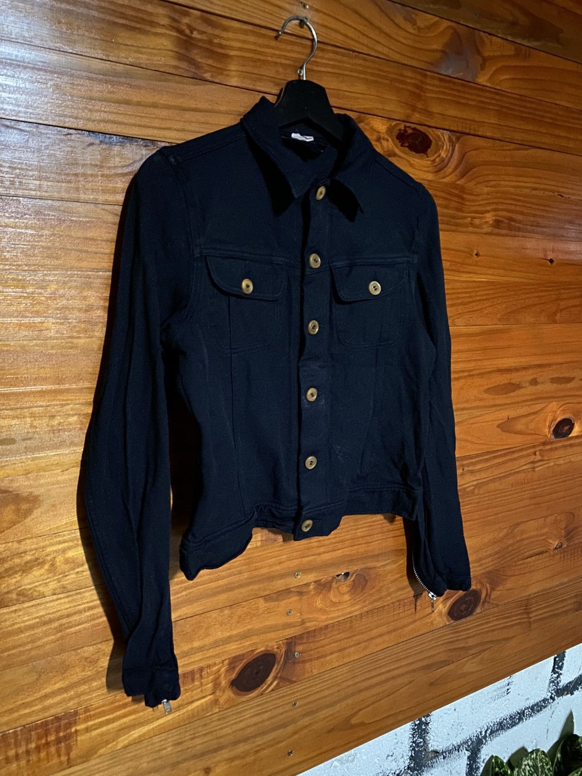 Comme des Garcons Comme des Garçons Homme Wool Jacket Minimalist Archive Piece Size US XS / EU 42 / 0 - 4 Thumbnail