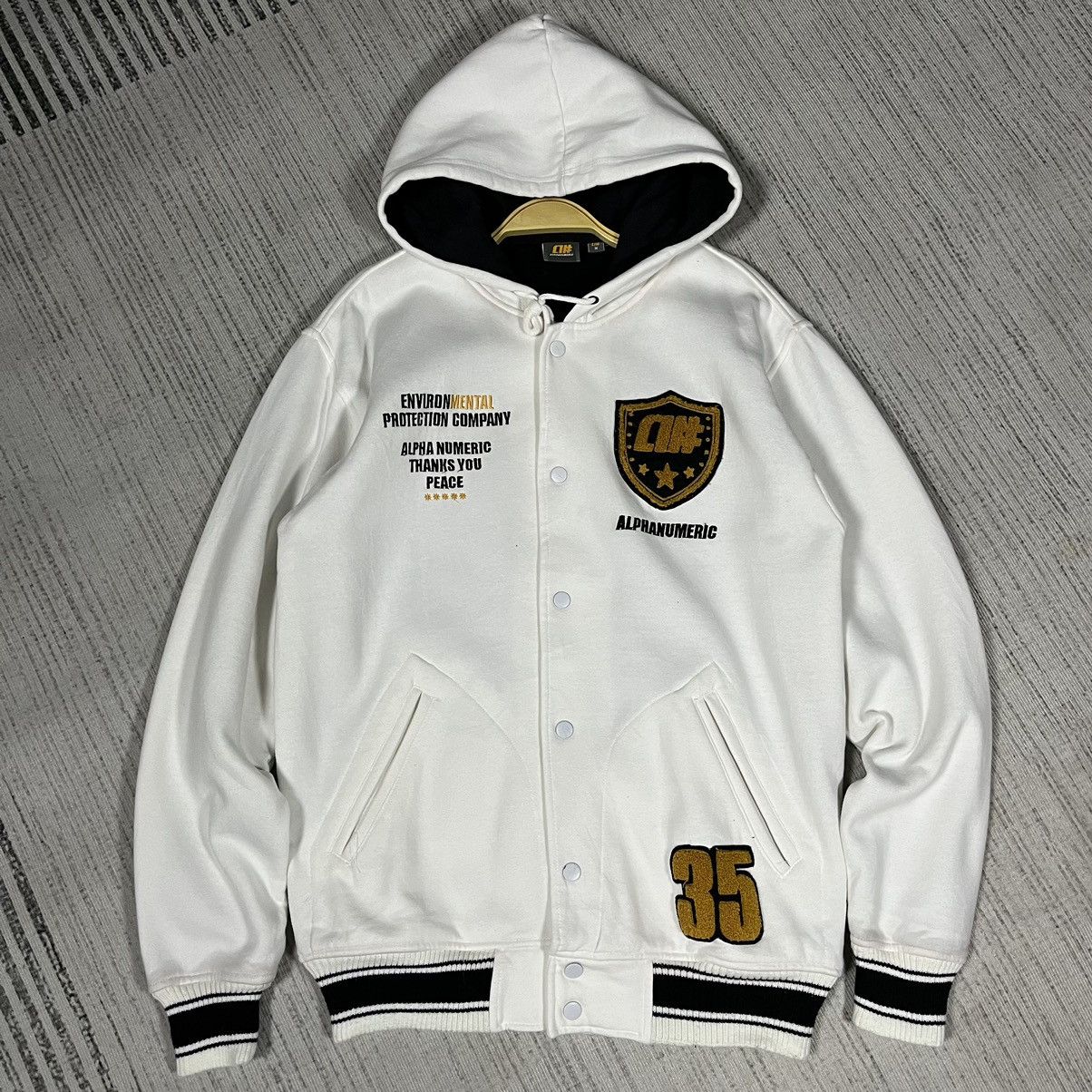 Alphanumeric × Vintage Vintage Y2K Alpha Numeric hood Varsity Size US M / EU 48-50 / 2 - 3 Thumbnail