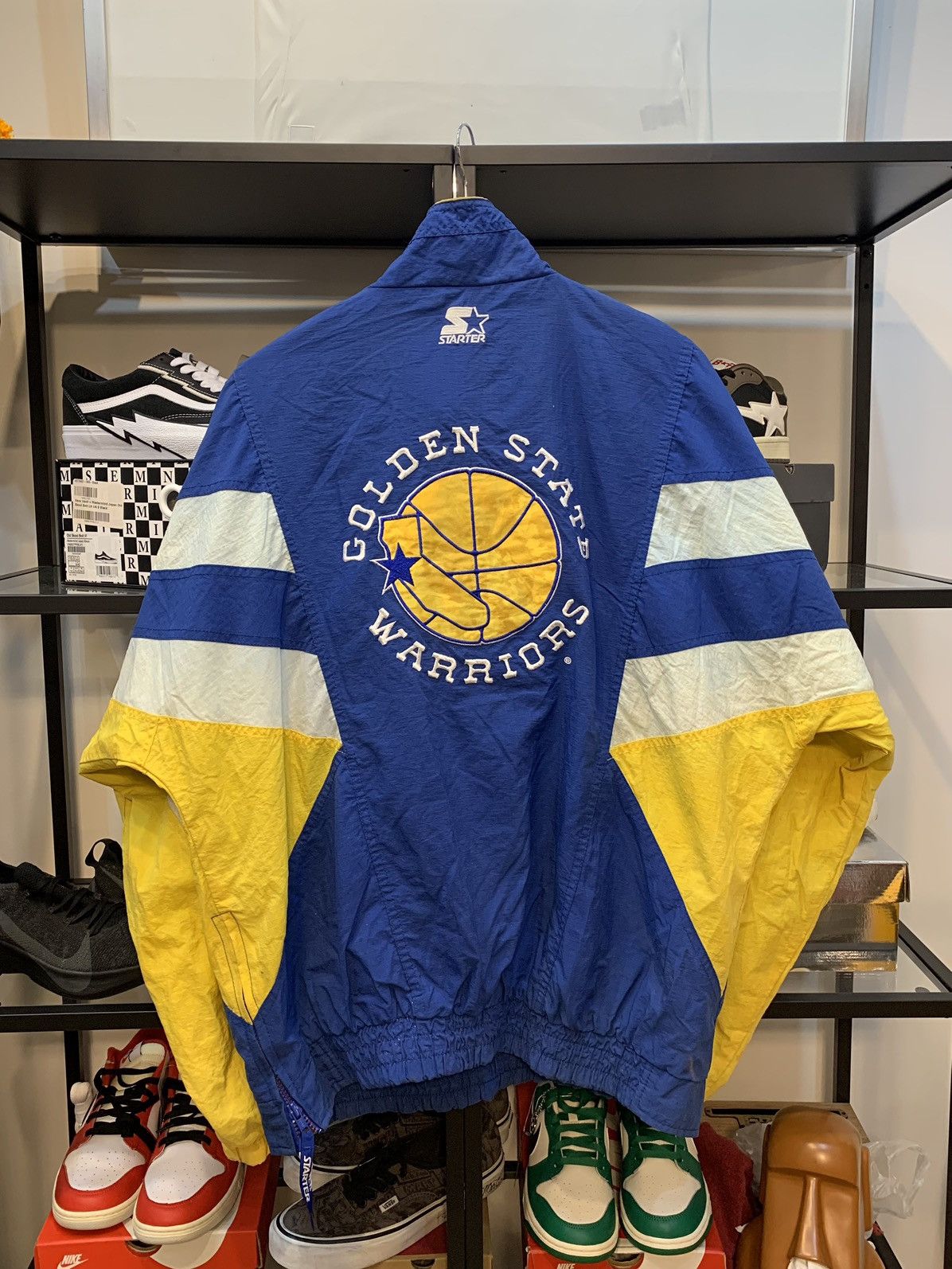 Vintage Starter Golden deals State Warriors Jacket