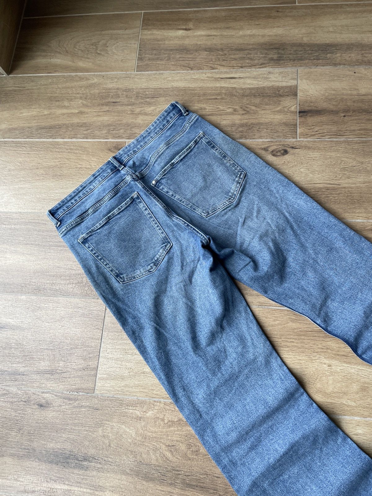 Vintage Vintage Flared Jeans Dirty Avant Garde Slim Japanese wide Size US 32 / EU 48 - 9 Thumbnail