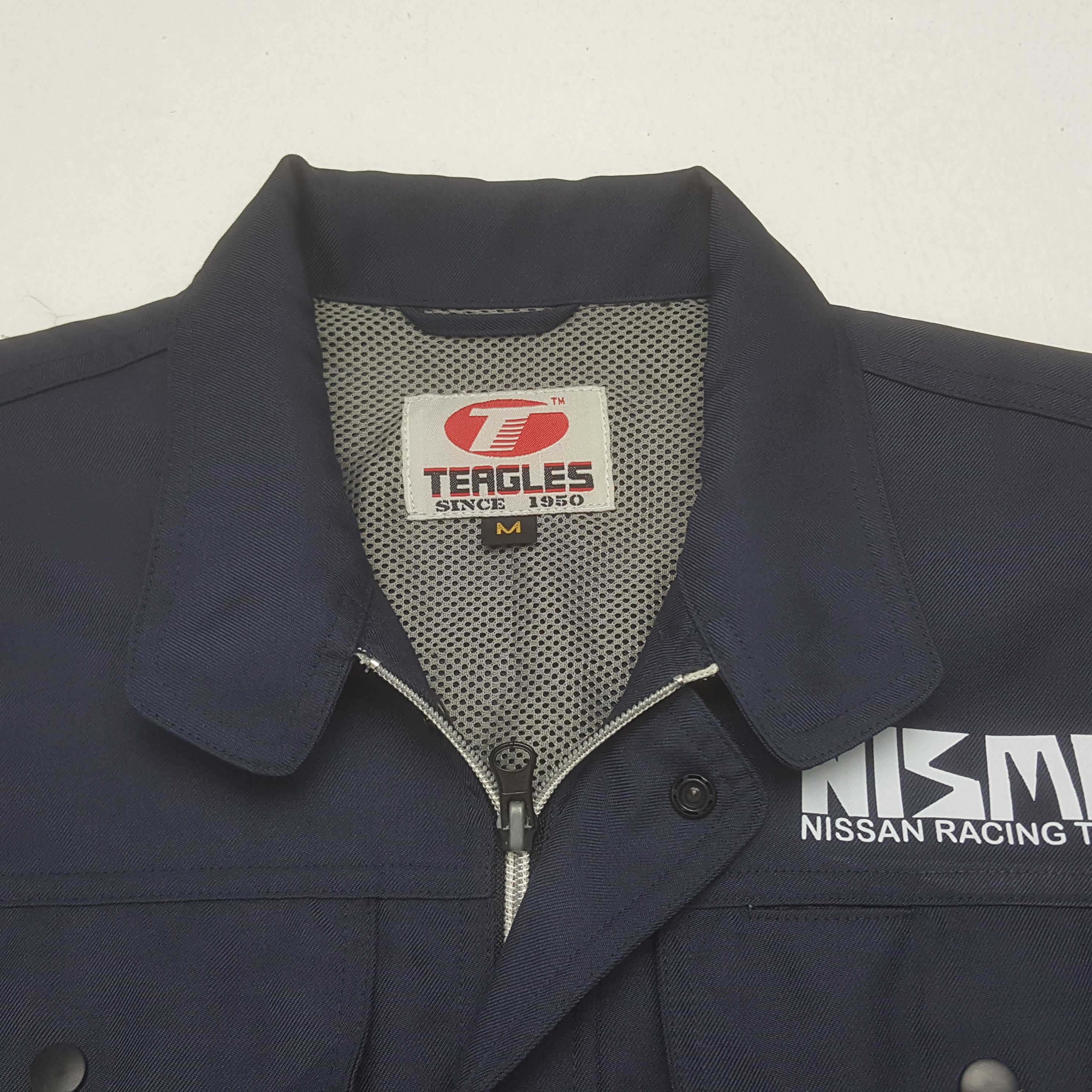 Vintage Vintage Nismo Nissan Racing Team Custom Art Worker Jacket Size US M / EU 48-50 / 2 - 5 Thumbnail