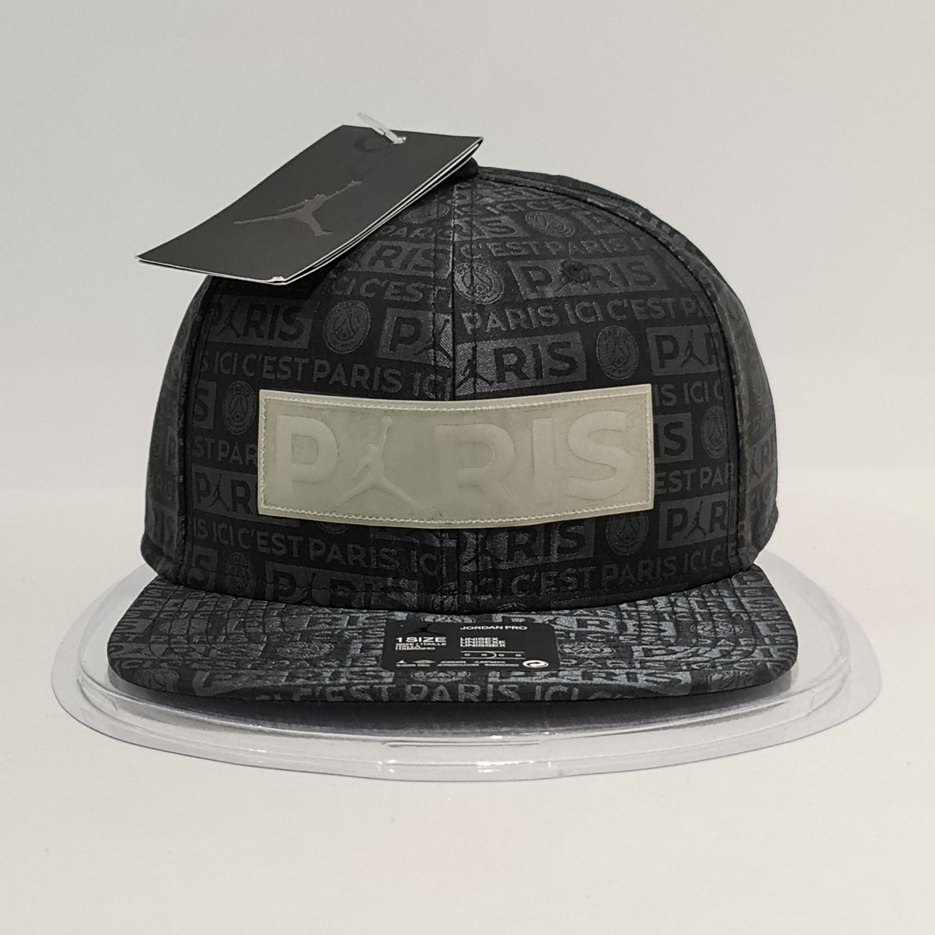 Jordan Brand Jordan x Paris Saint-Germain Pro Cap Snapback Black Size ONE SIZE - 2 Thumbnail