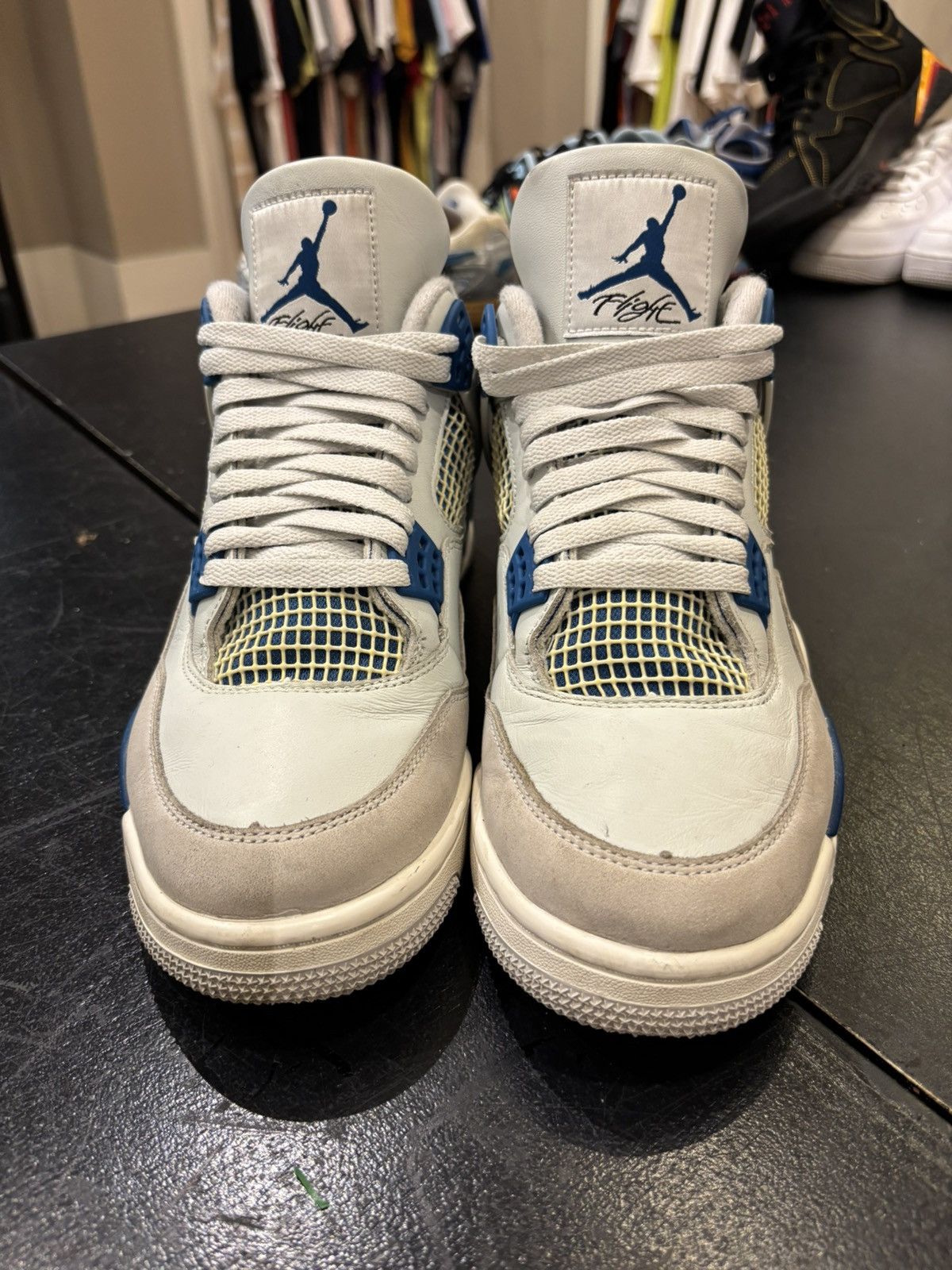 Jordan Brand Jordan 4 retro military blue Size US 10.5 / EU 43-44 - 3 Thumbnail