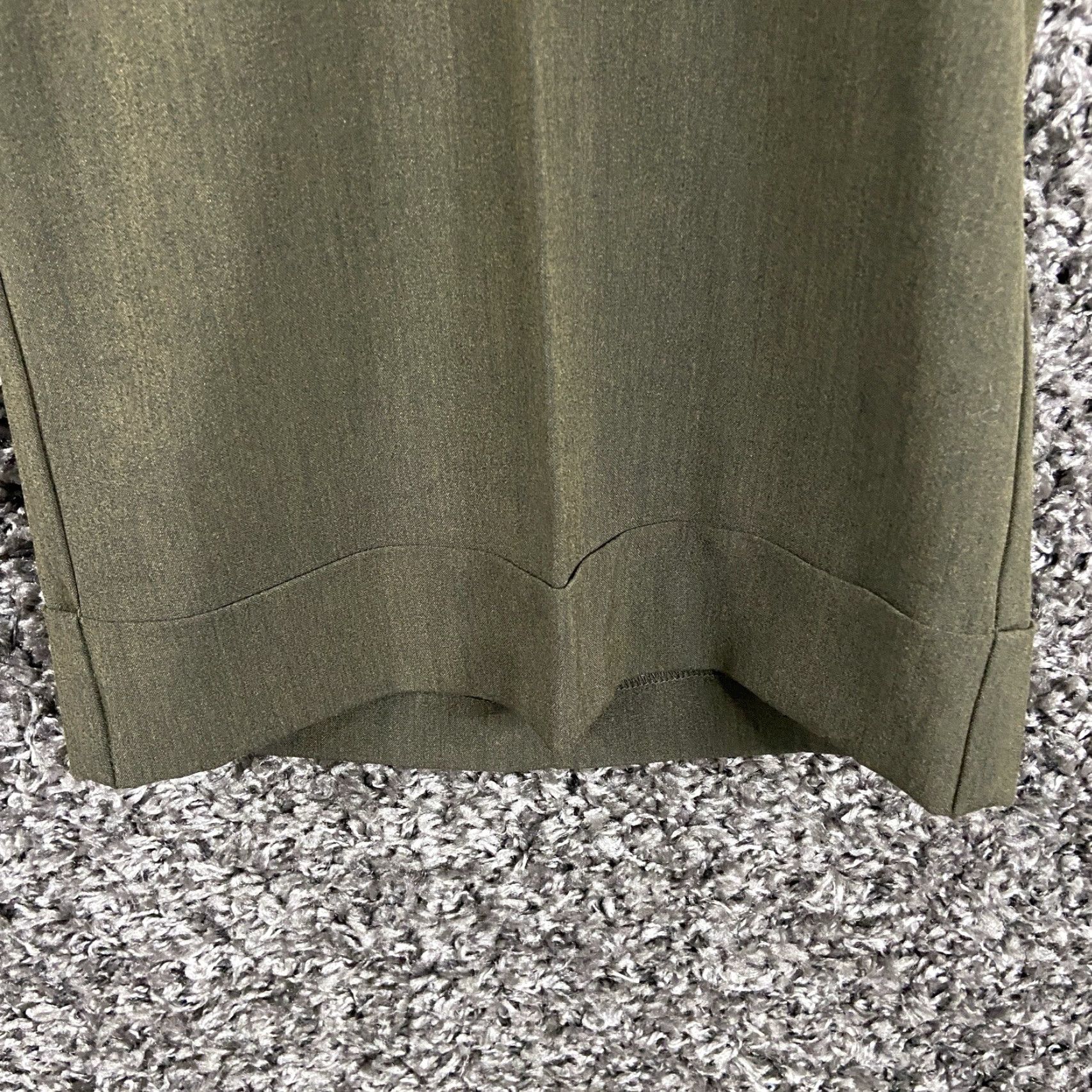 Avenue NEW Avenue Dress Pants Women 26 Green Stretch Size 26" / US 2 / IT 38 - 2 Thumbnail