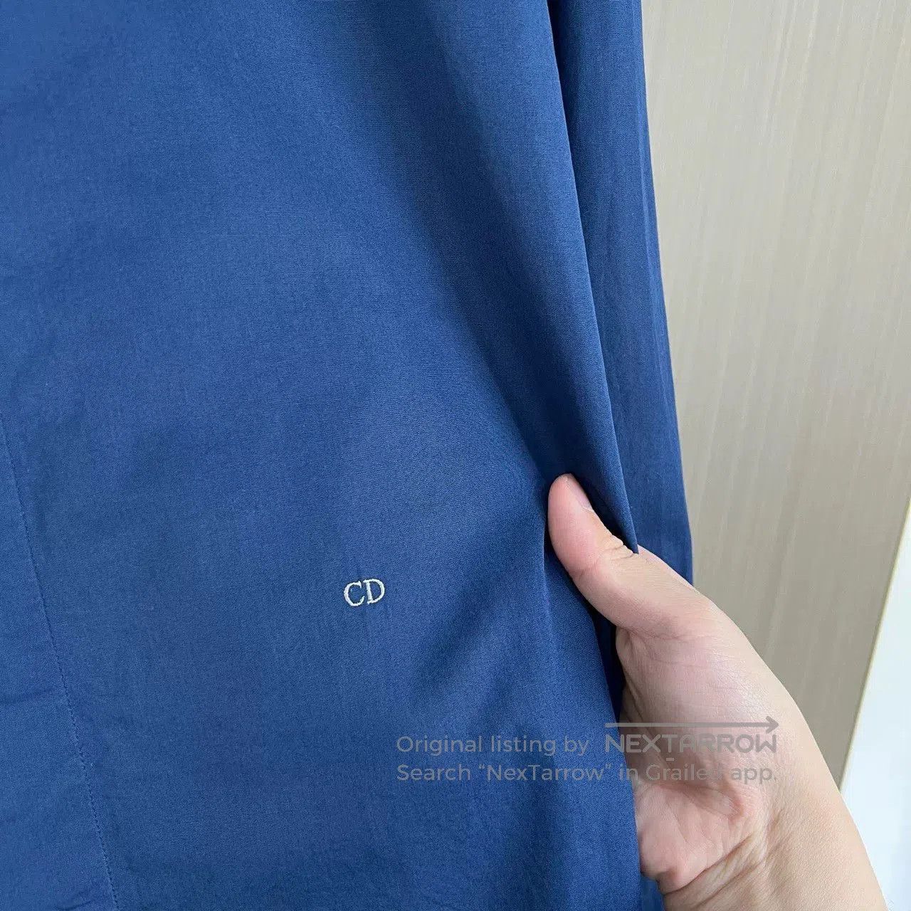 Dior Dior Embroidered CD Logo Shirt. Size US M / EU 48-50 / 2 - 4 Thumbnail
