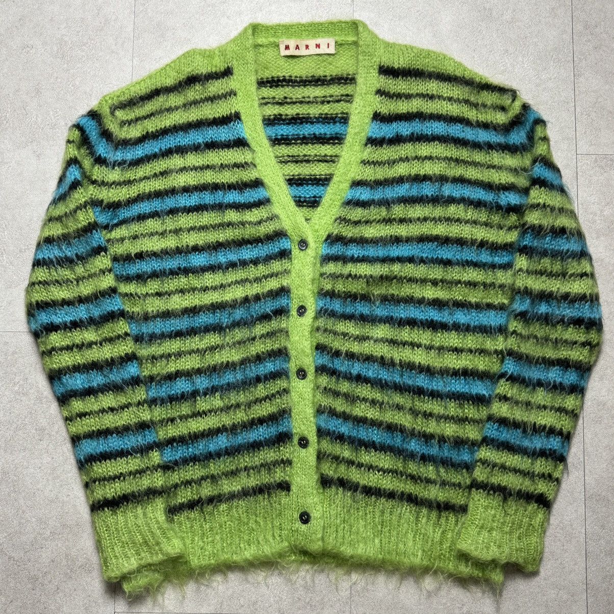 Marni Marni Mohair Stripe cardigan Size US M / EU 48-50 / 2 - 1 Thumbnail