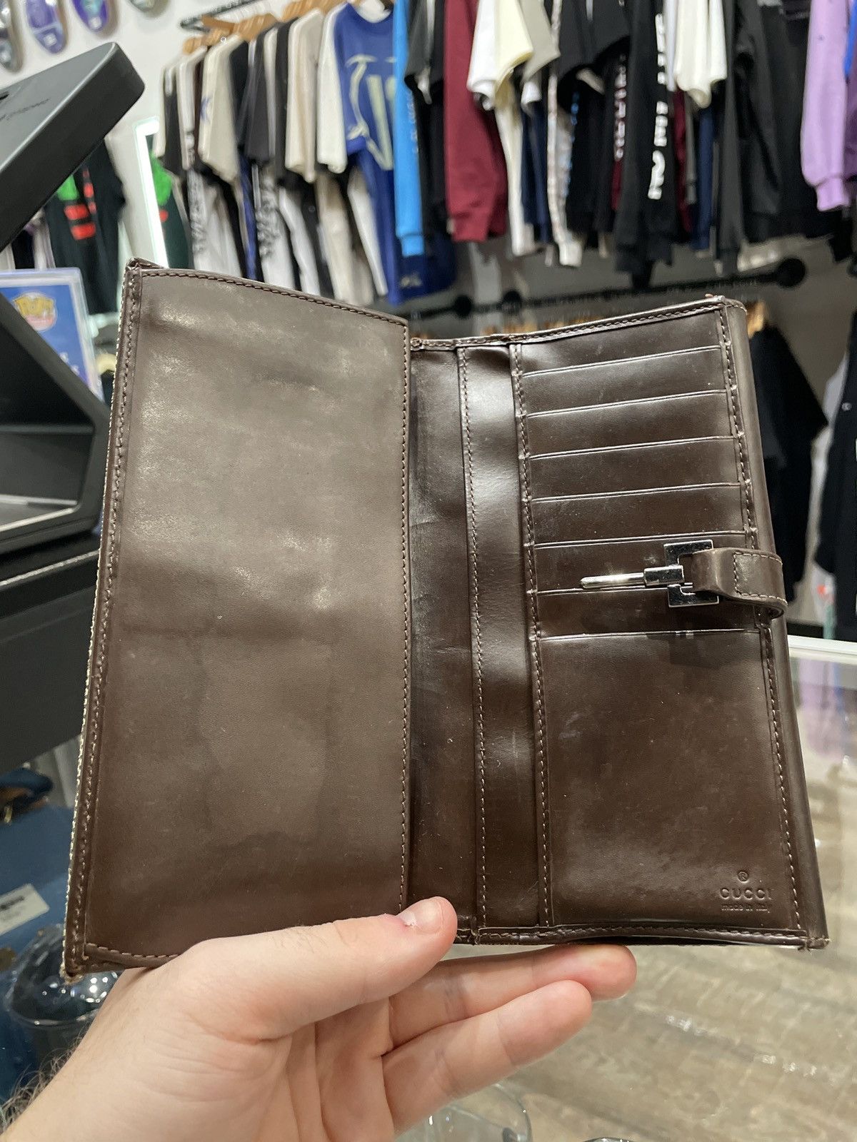 Gucci Gucci Monogram Long Wallet Size ONE SIZE - 2 Thumbnail