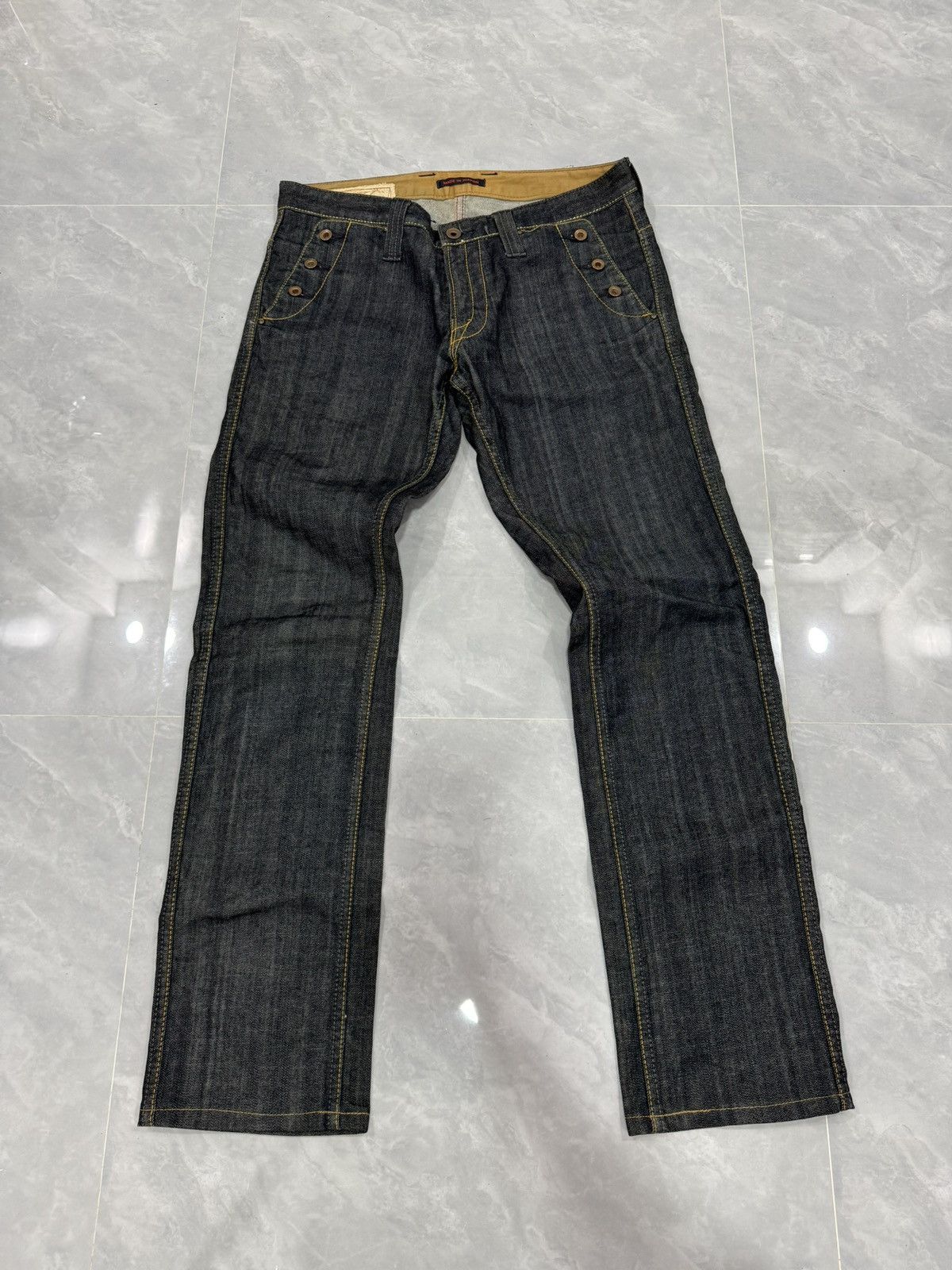 Japanese Brand × Vintage B.W Jeans - Japan Denim - Nippon Made🎌 Size US 30 / EU 46 - 6 Thumbnail
