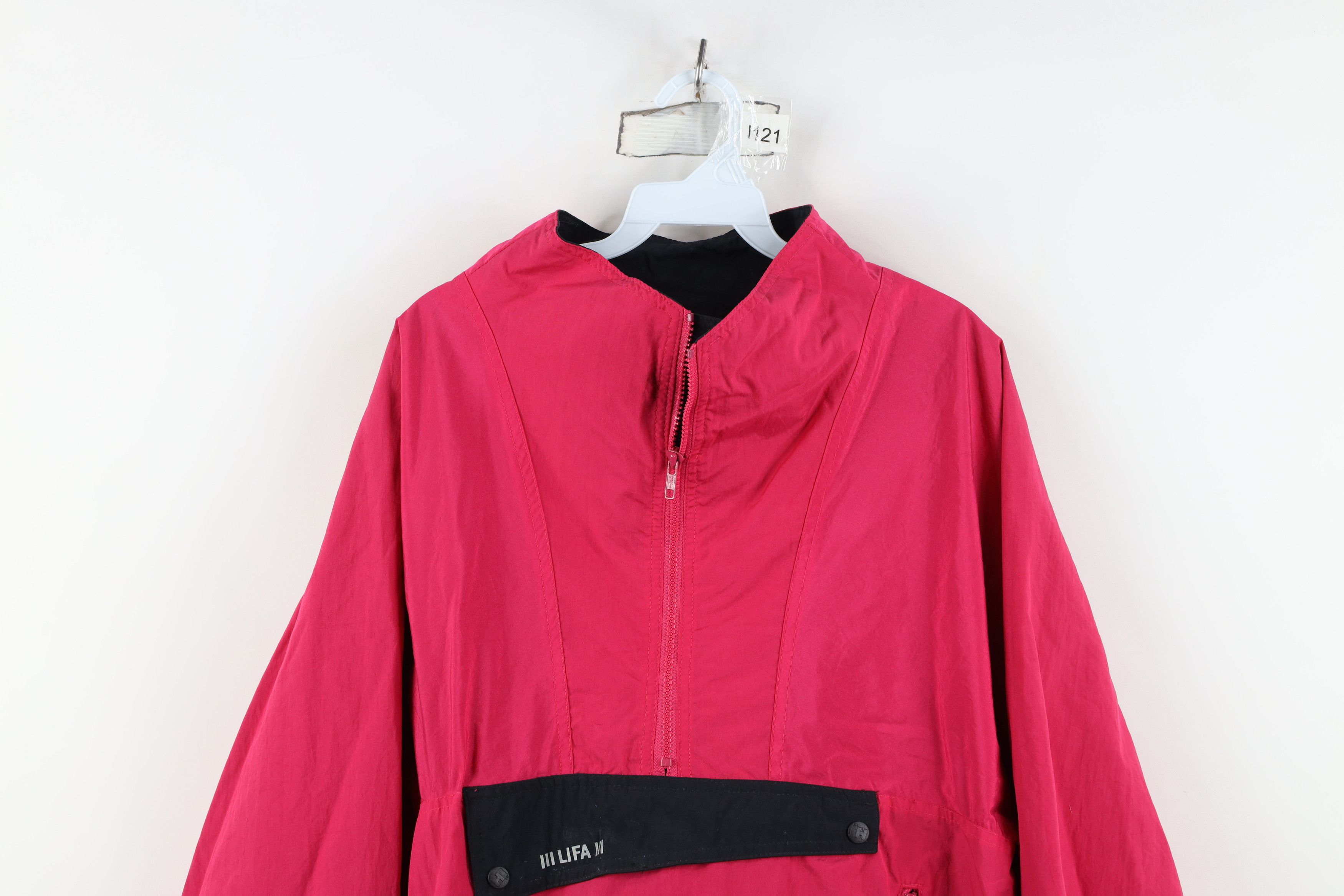 Helly Hansen Vintage 90s Helly Hansen LIFA Half Zip Pullover Jacket Pink Size L / US 10 / IT 46 - 2 Thumbnail